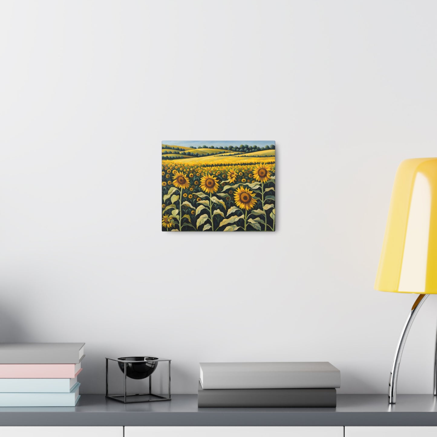 Basking Sunflowers: Classic Oil Painting Wall Décor