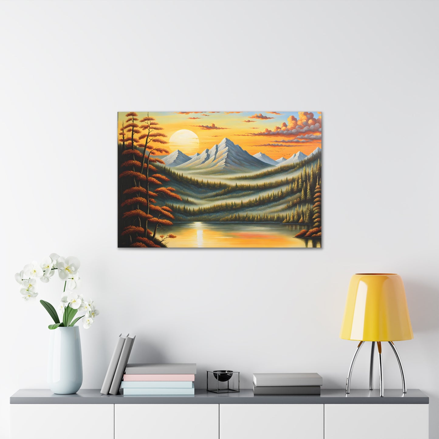 High Plains: Classic Oil Painting Wall Décor