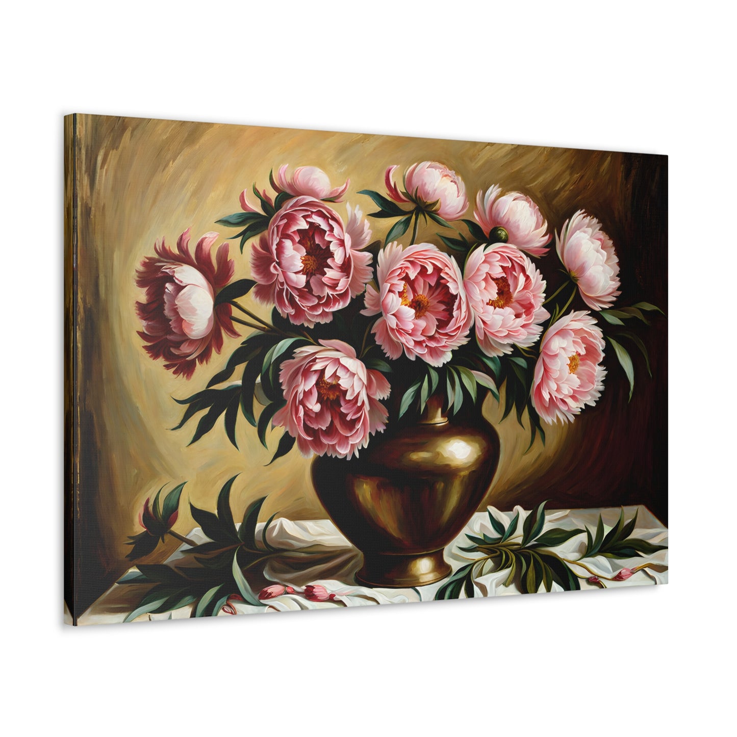 Floral Bloom: Classic Oil Painting Wall Décor