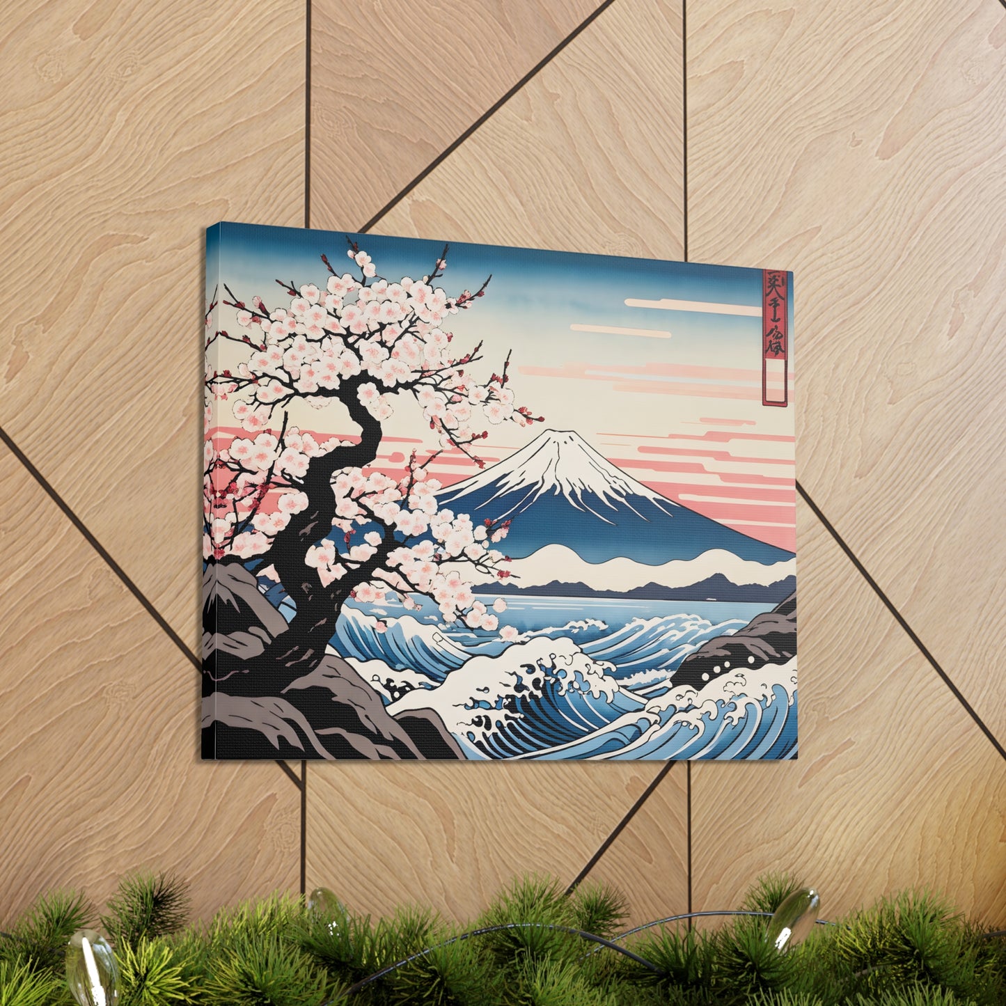 Enchanted Bloom: Ukiyo-e Wall Décor