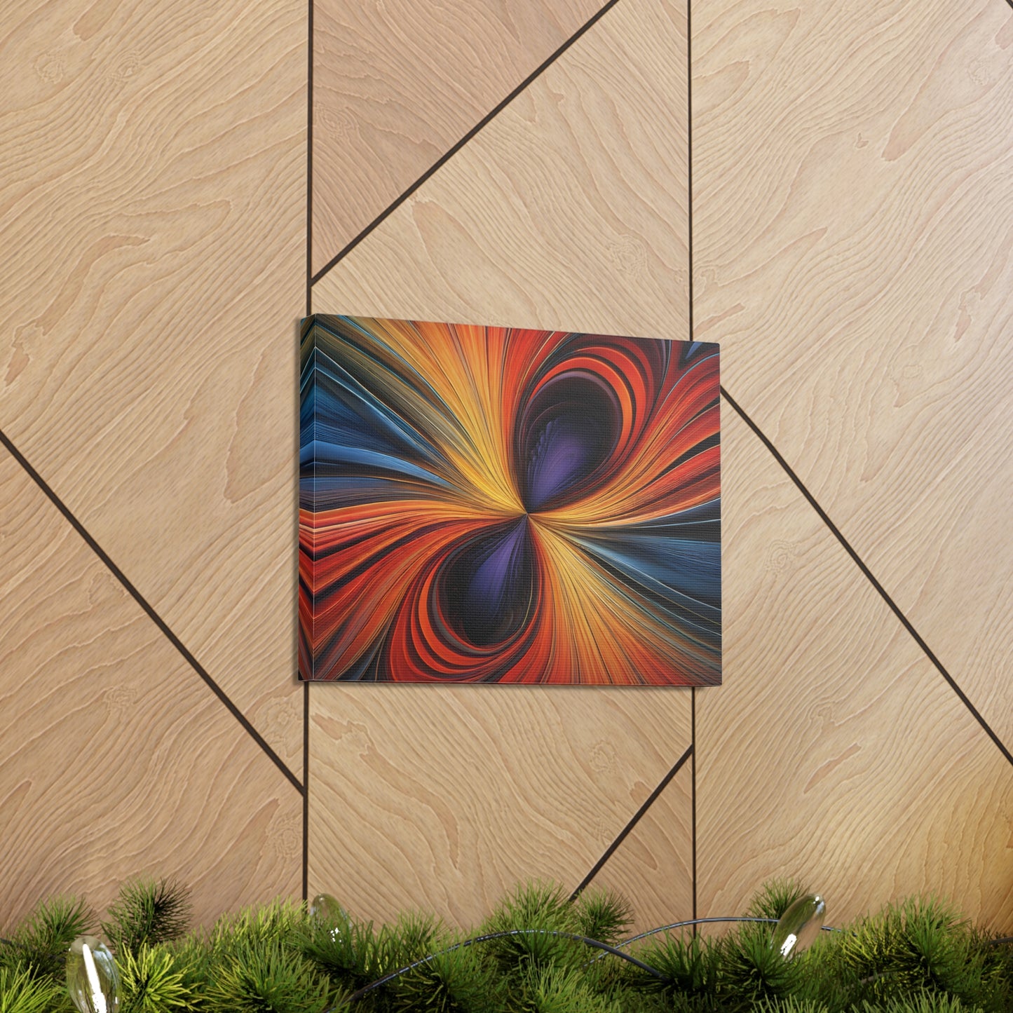 Solar Harmony: Abstract Wall Décor