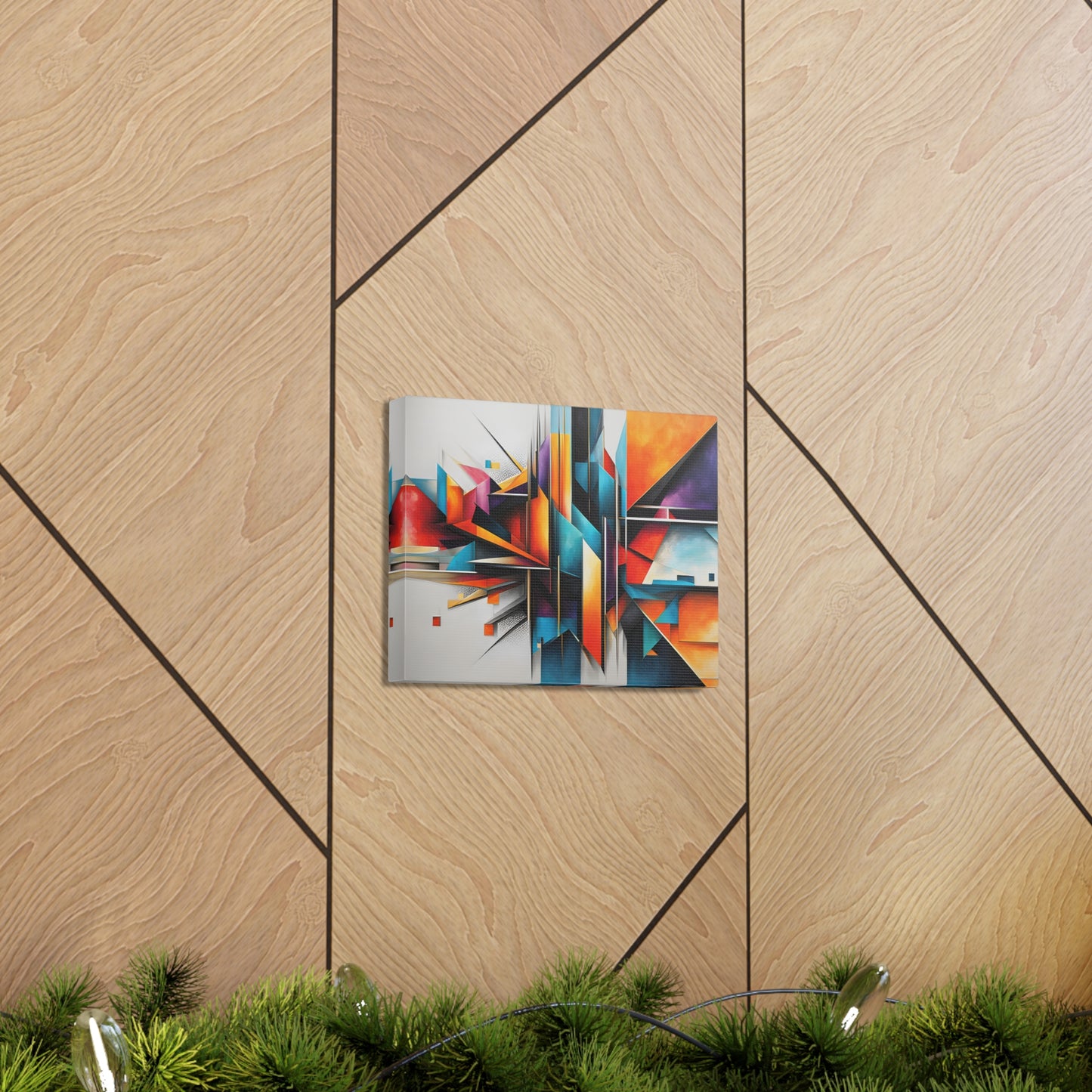 Radiant Fragments: Abstract Wall Décor