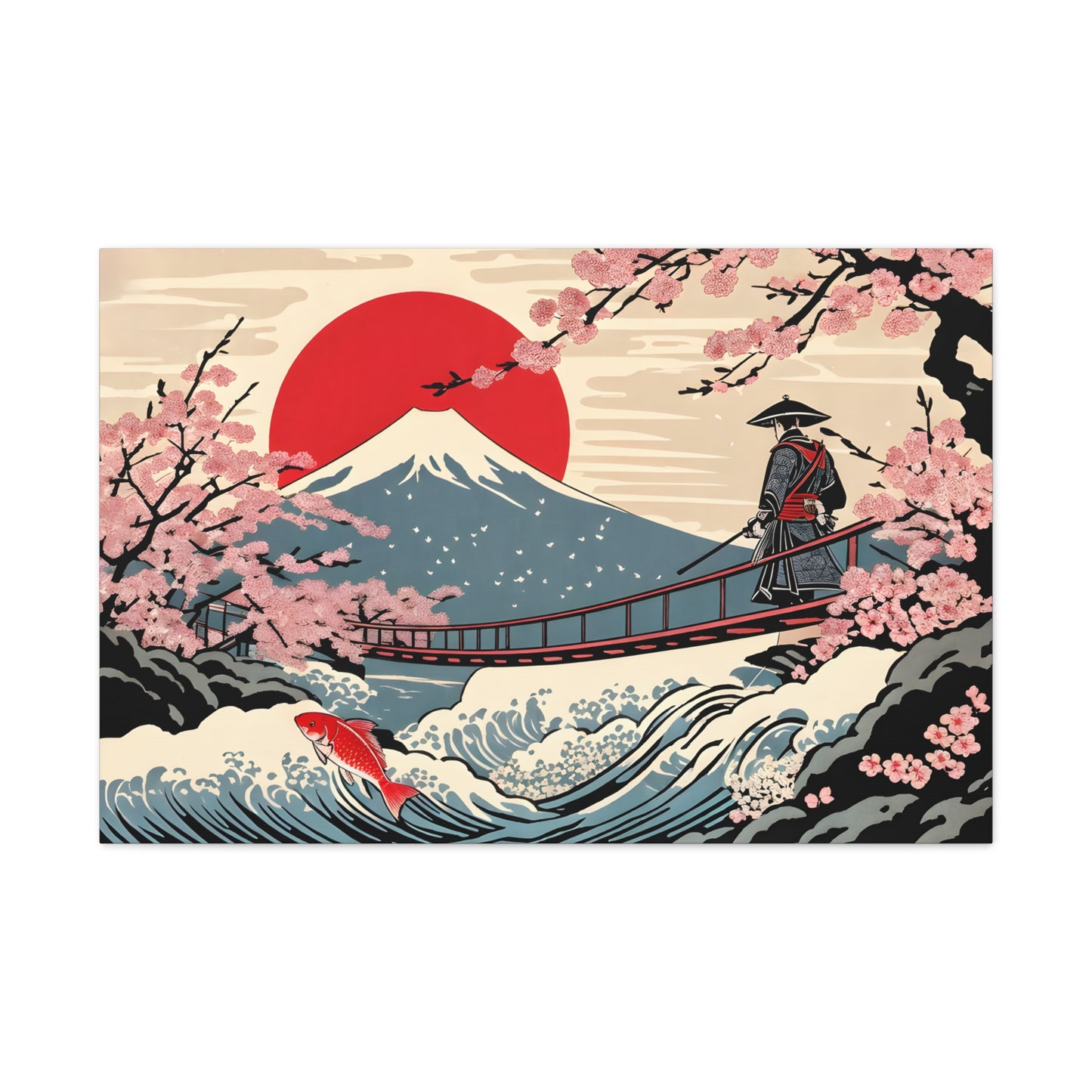 Wave Watchers: Ukiyo-e Wall Décor