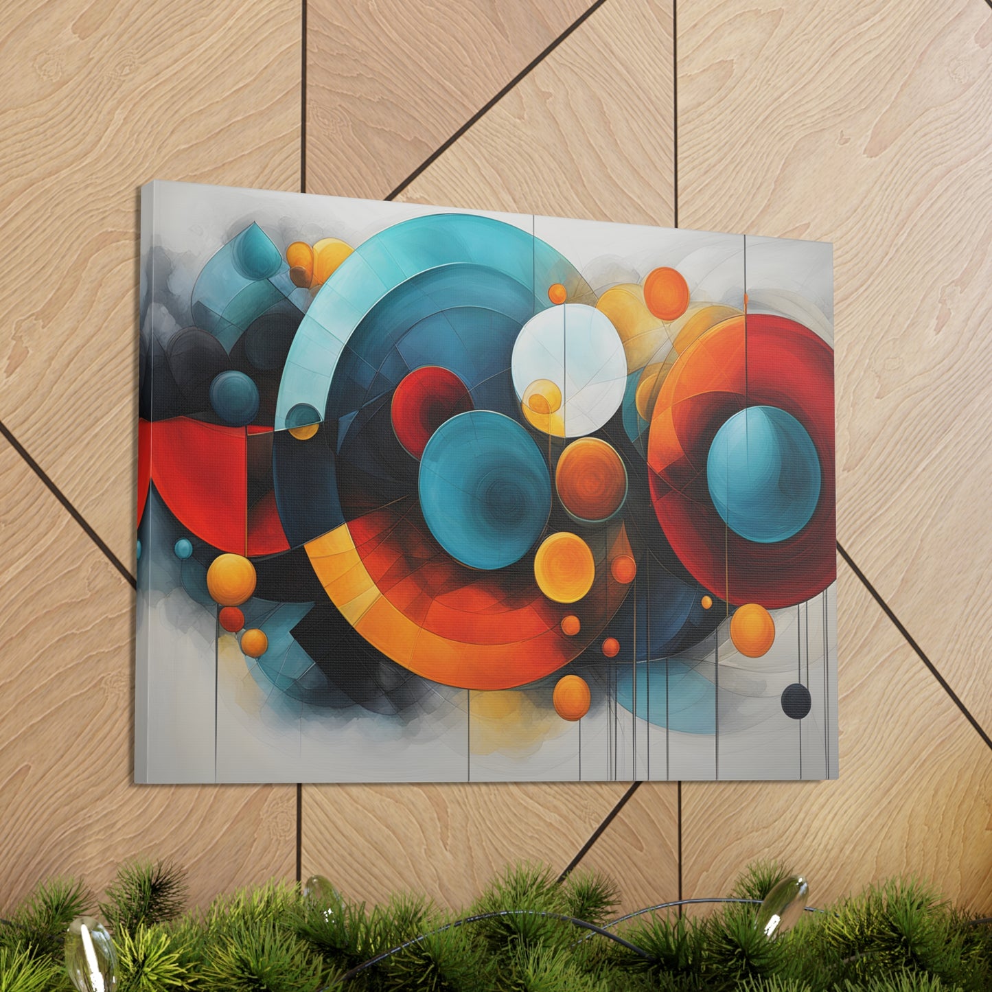 Starlit Whispers: Abstract Wall Décor