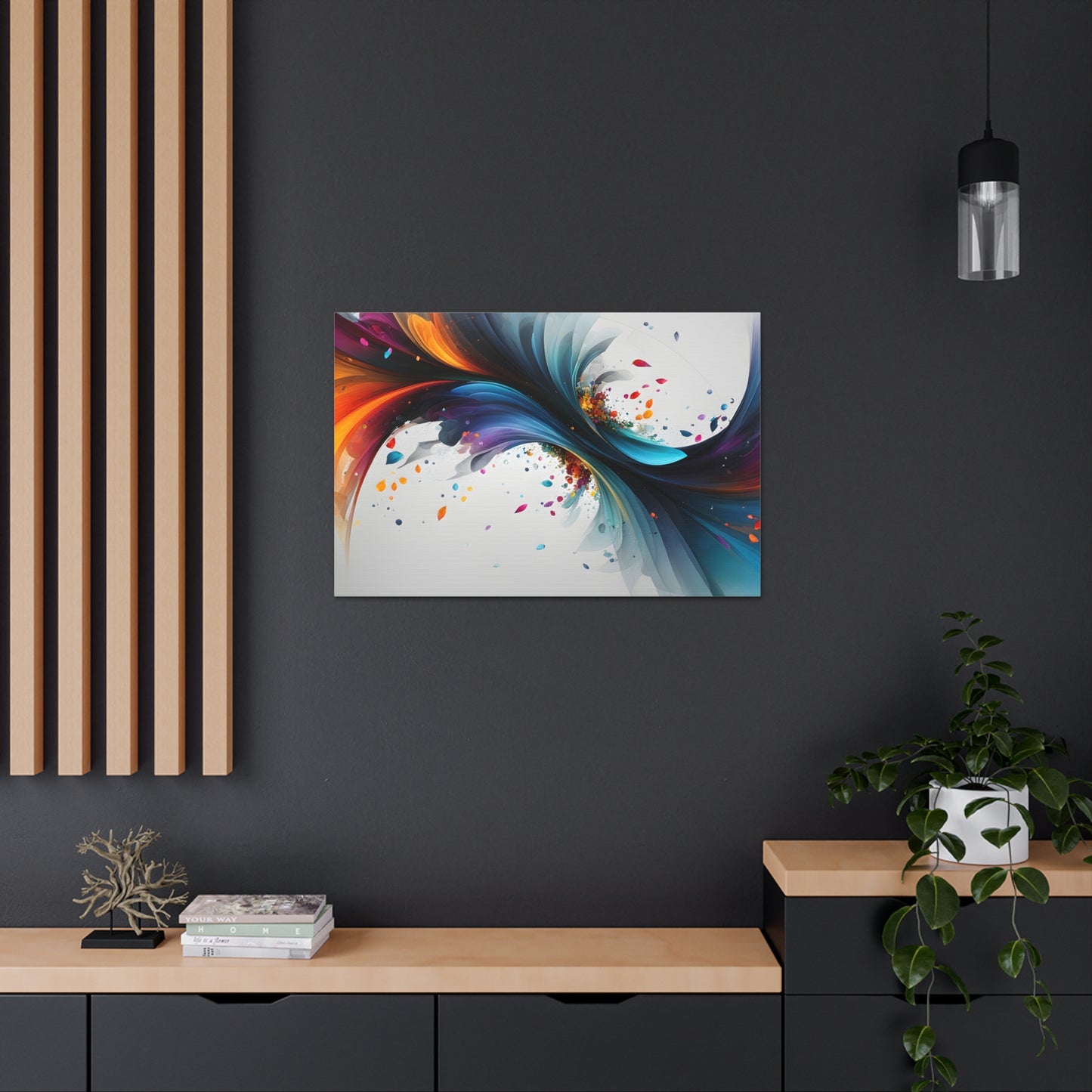 Ephemeral Colors: Abstract Wall Décor