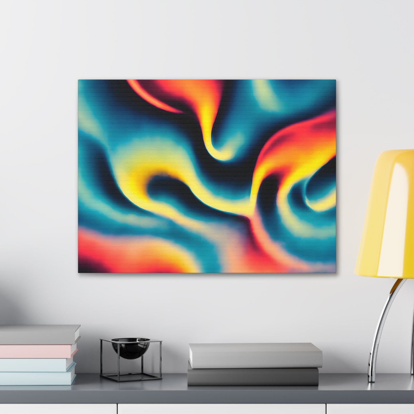 Trippy Bliss: Abstract Colors Wall Décor