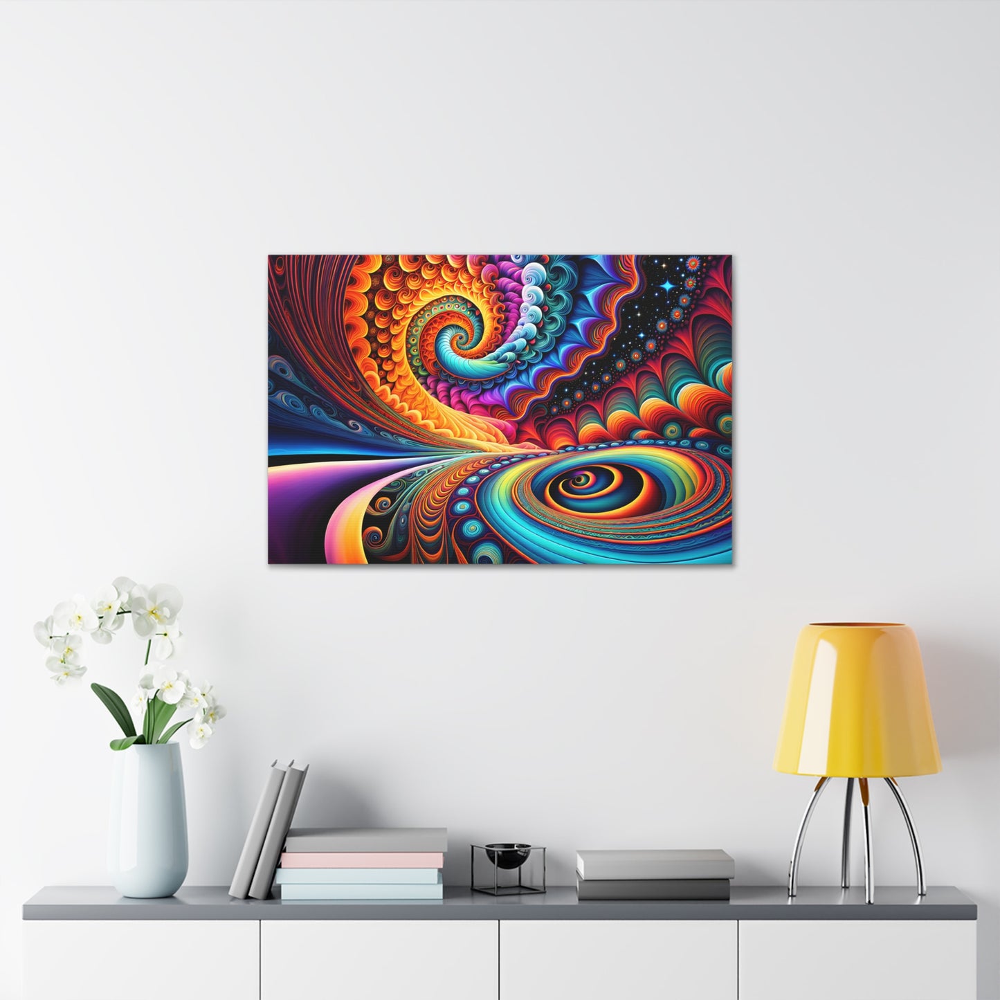 Astral Abstracts: Psychedelic Wall Décor