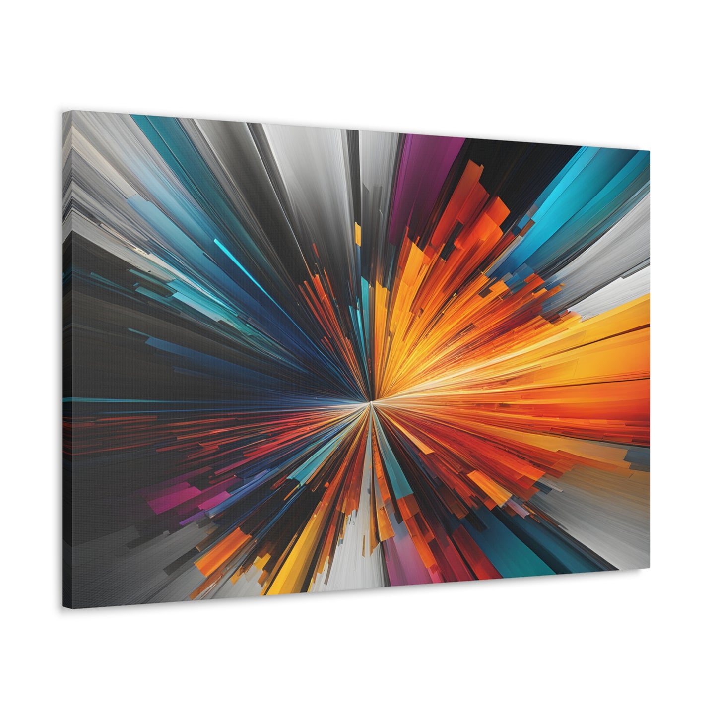 Aurora Symphony: Abstract Wall Décor