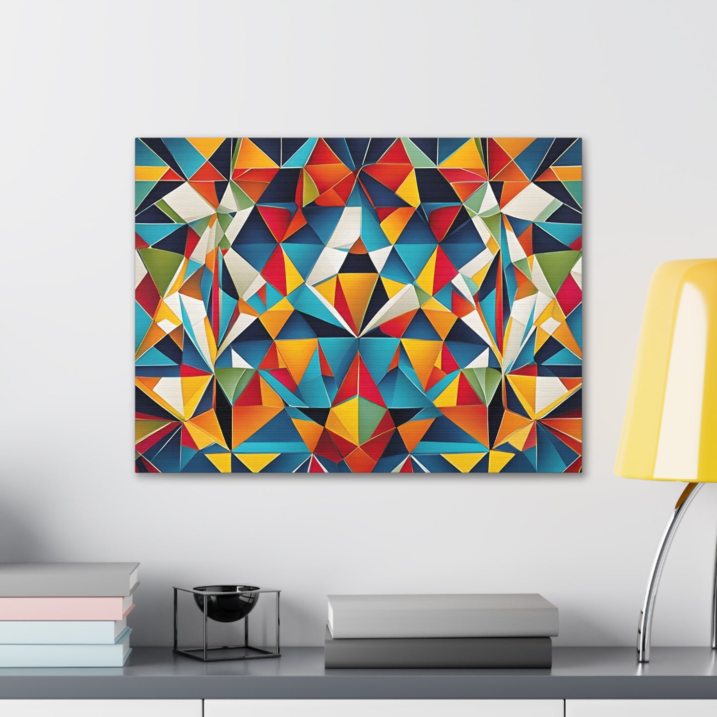 Kaleidoscope Veil: Abstract Wall Décor