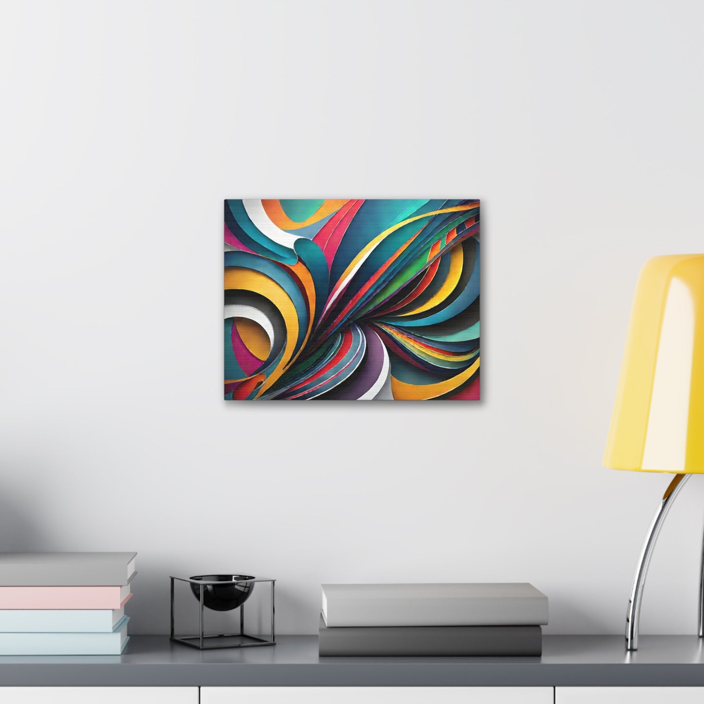 Mystical Cascade: Abstract Wall Décor