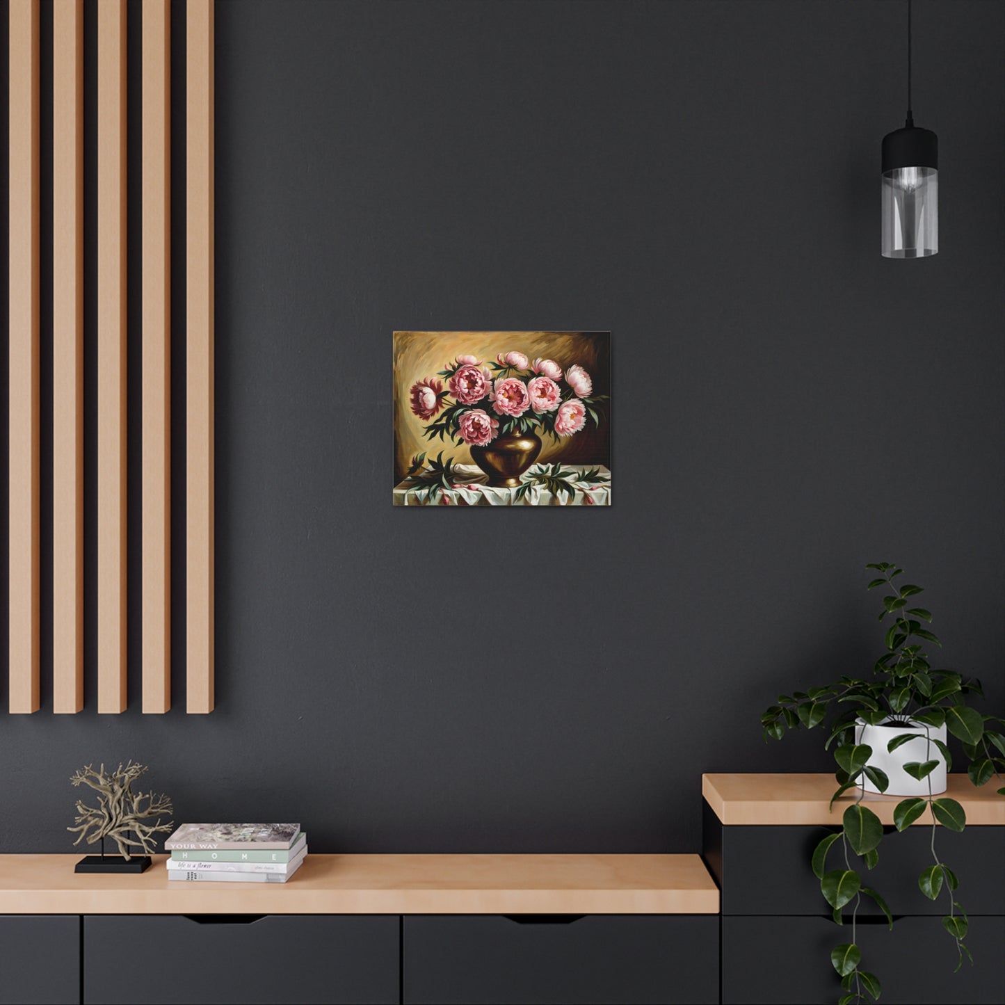 Floral Bloom: Classic Oil Painting Wall Décor