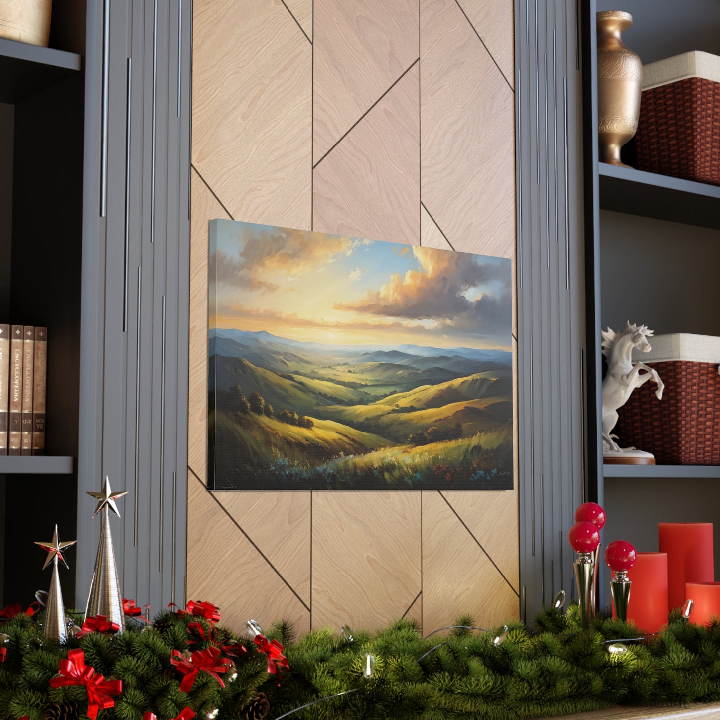 Tranquil Brook: Classic Oil Painting Wall Décor