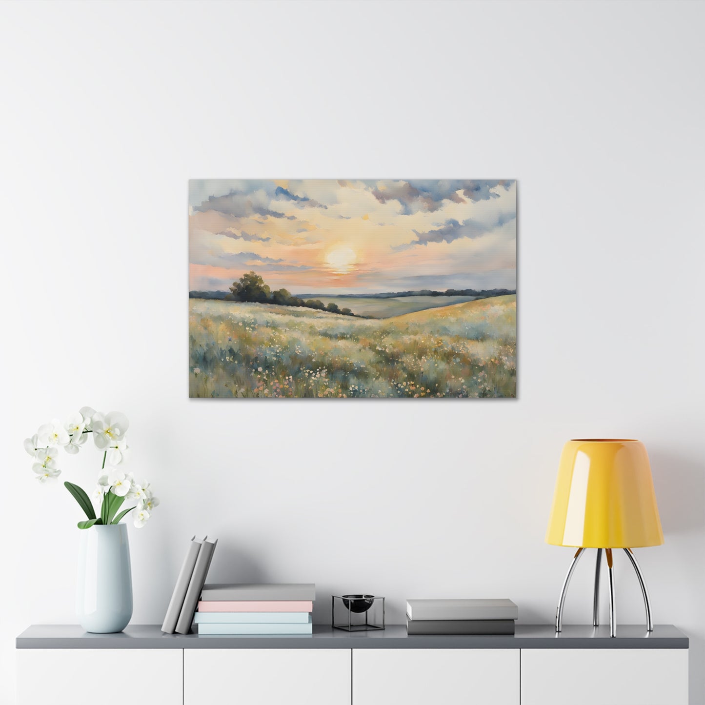 Lush Landscapes: Watercolor Wall Décor