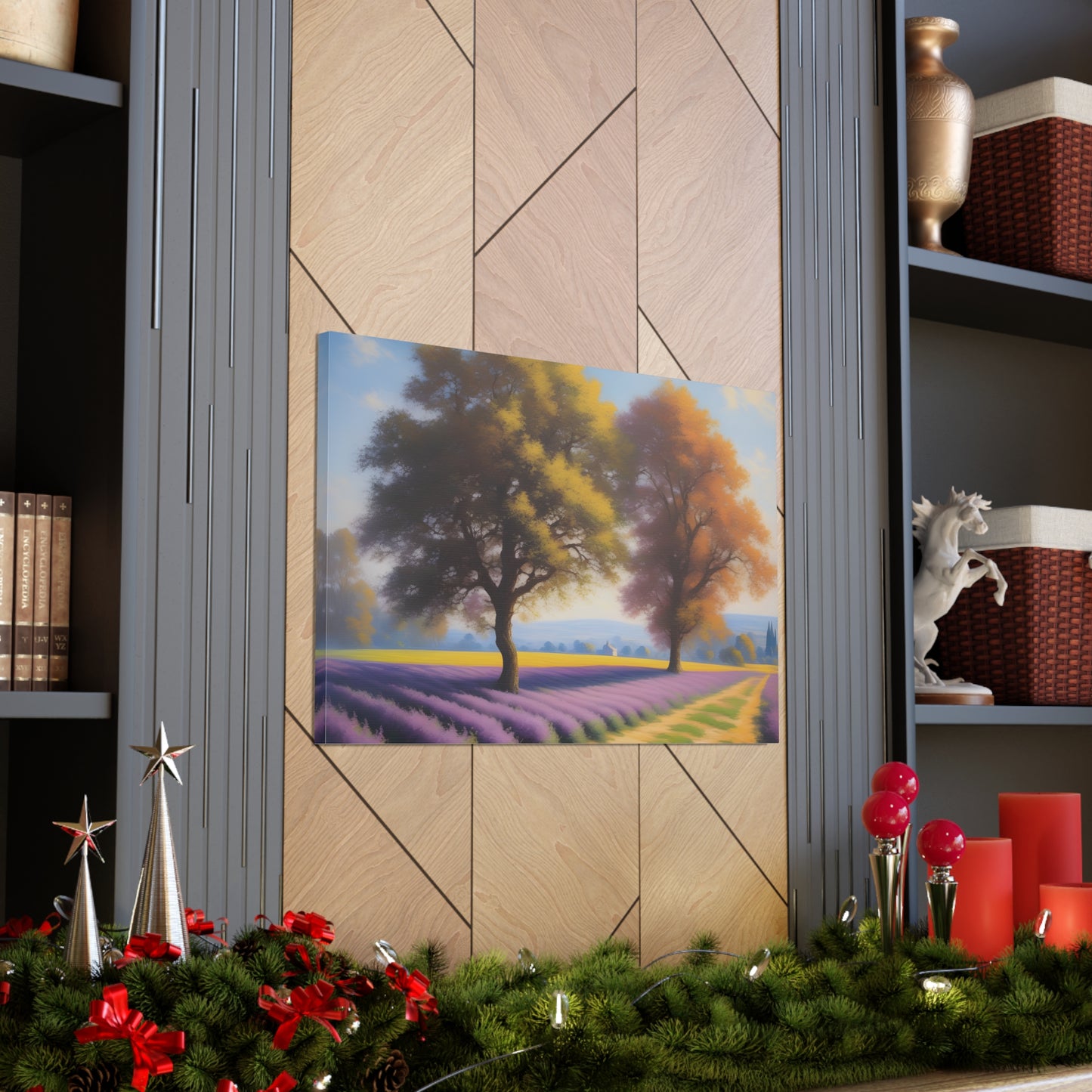 Countryside Comfort: Classic Oil Painting Wall Décor