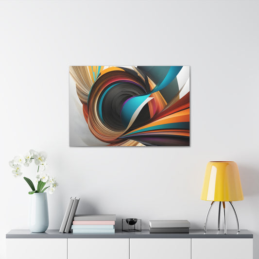 Spectrum Whirl: Abstract Wall Décor