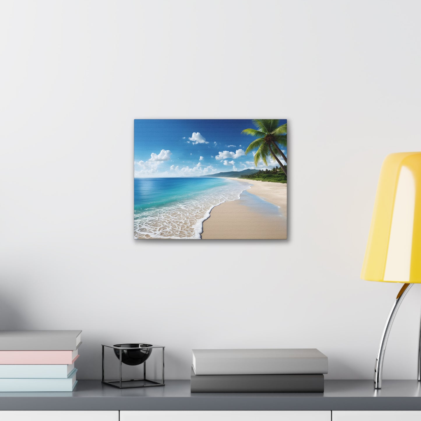 Golden Sands Serenity: Beach Wall Décor