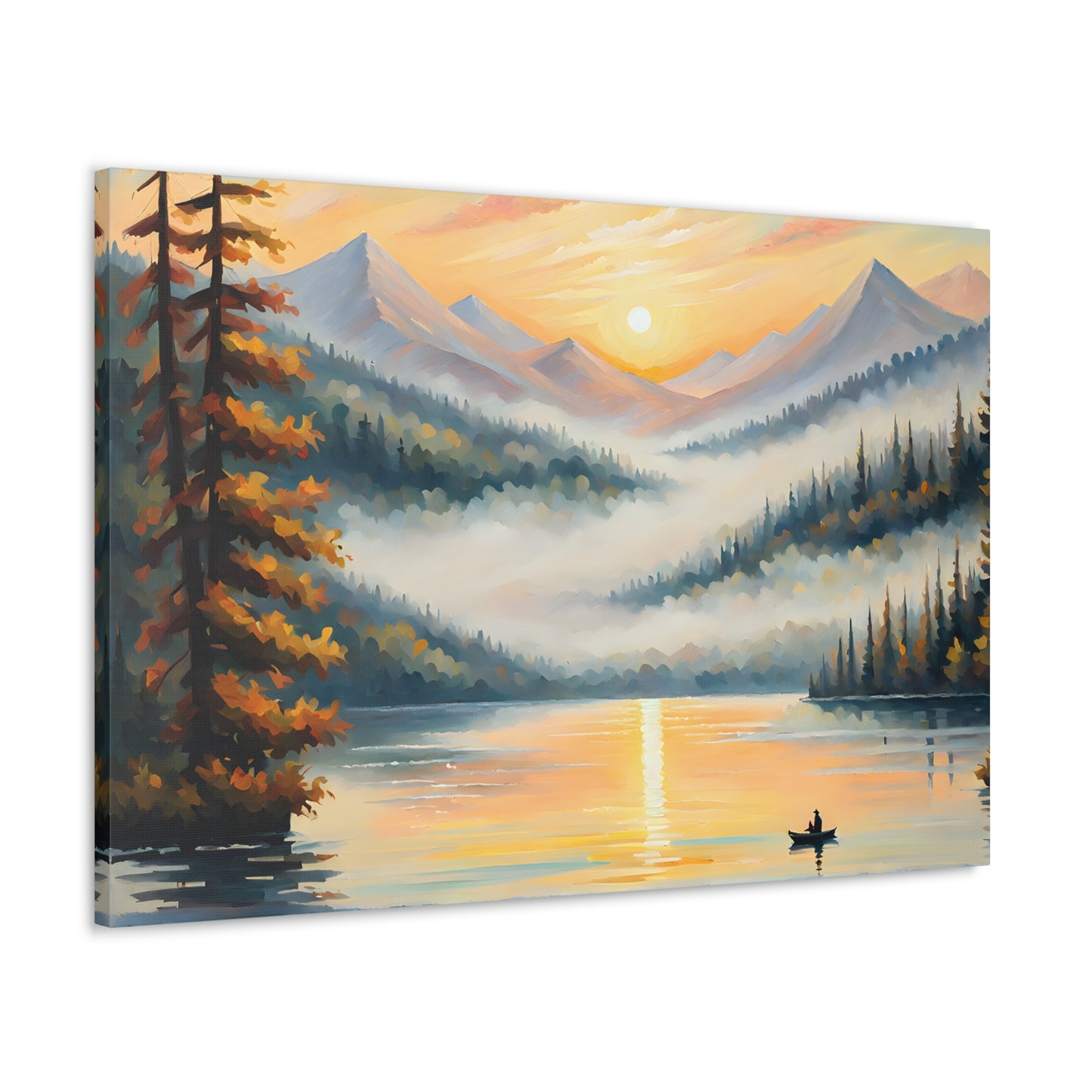 Enchanted Bay: Classic Oil Painting Wall Décor