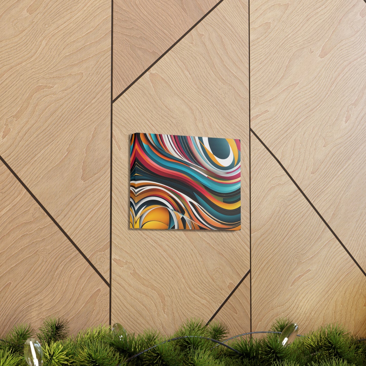 Mystic Streams: Abstract Wall Décor