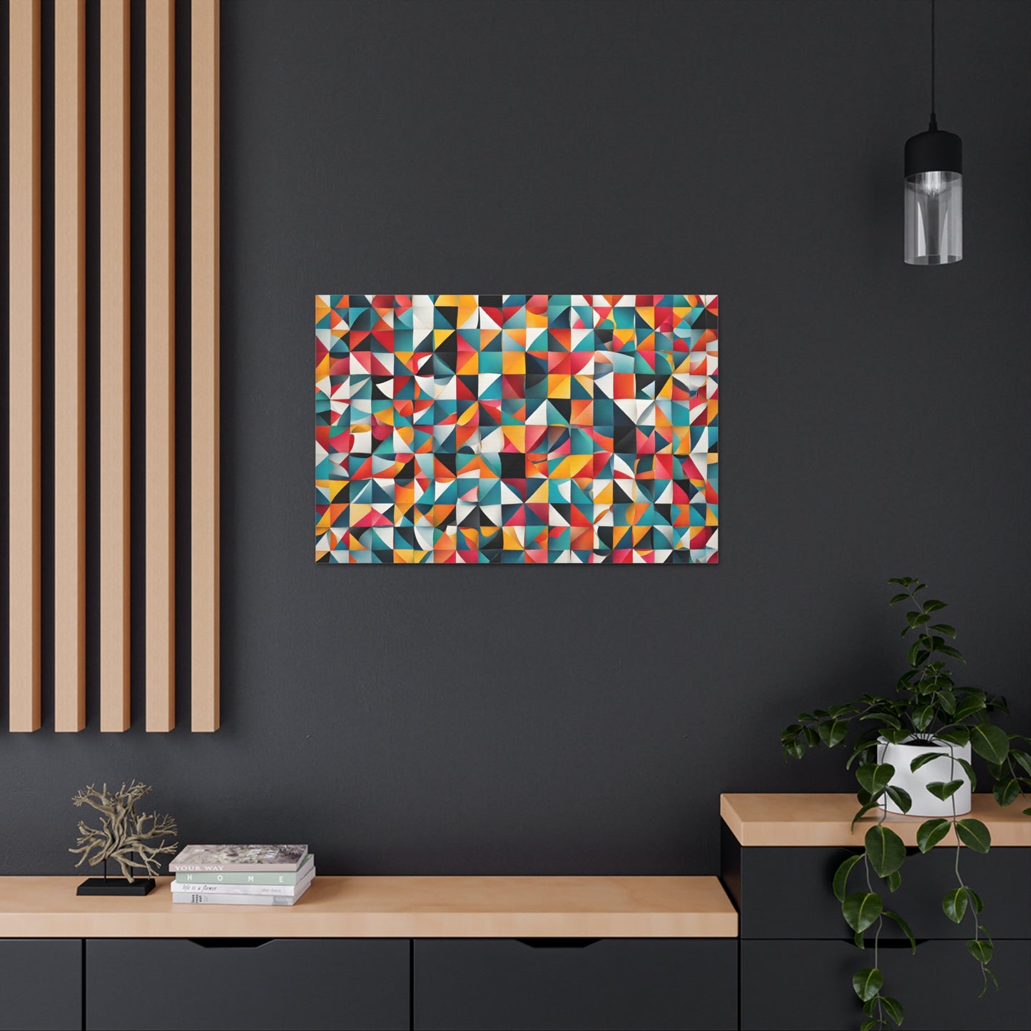 Ephemeral Patterns: Abstract Wall Décor