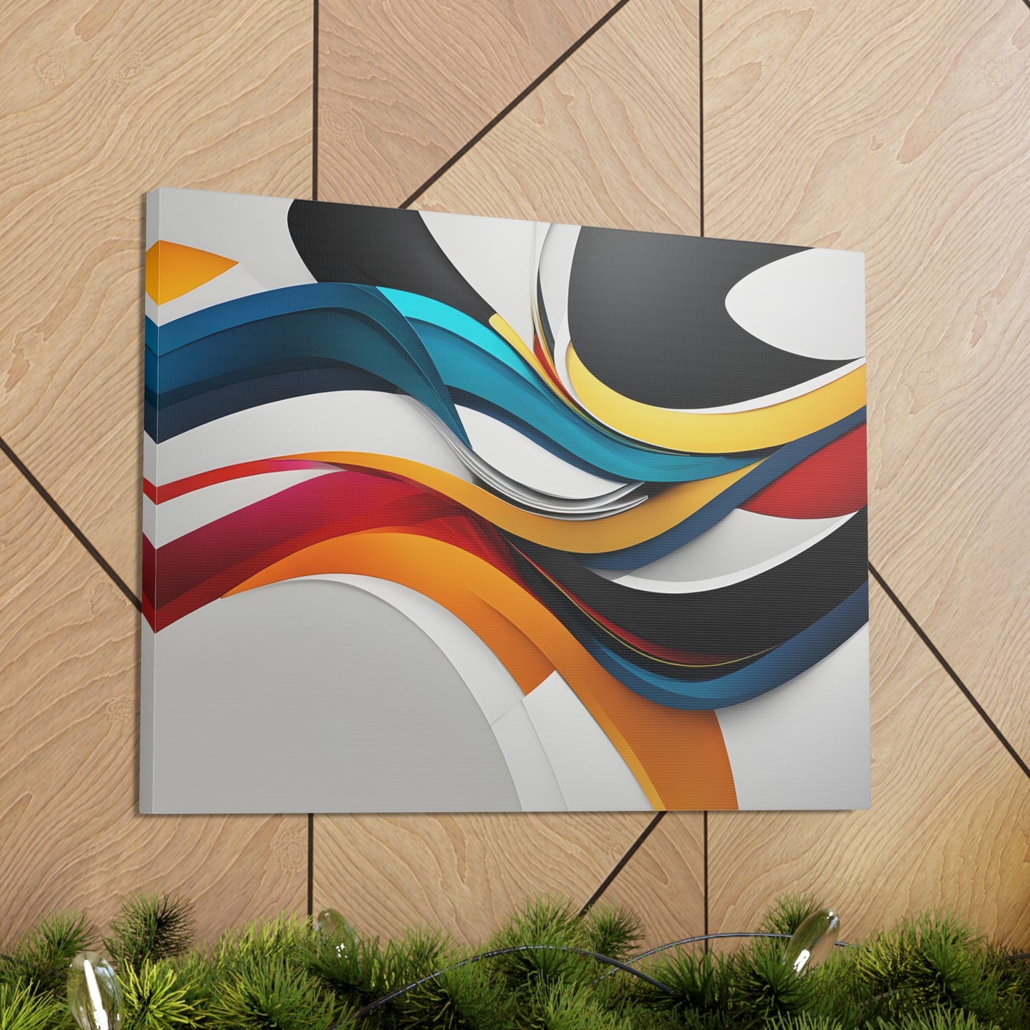 Ethereal Wave: Abstract Wall Décor