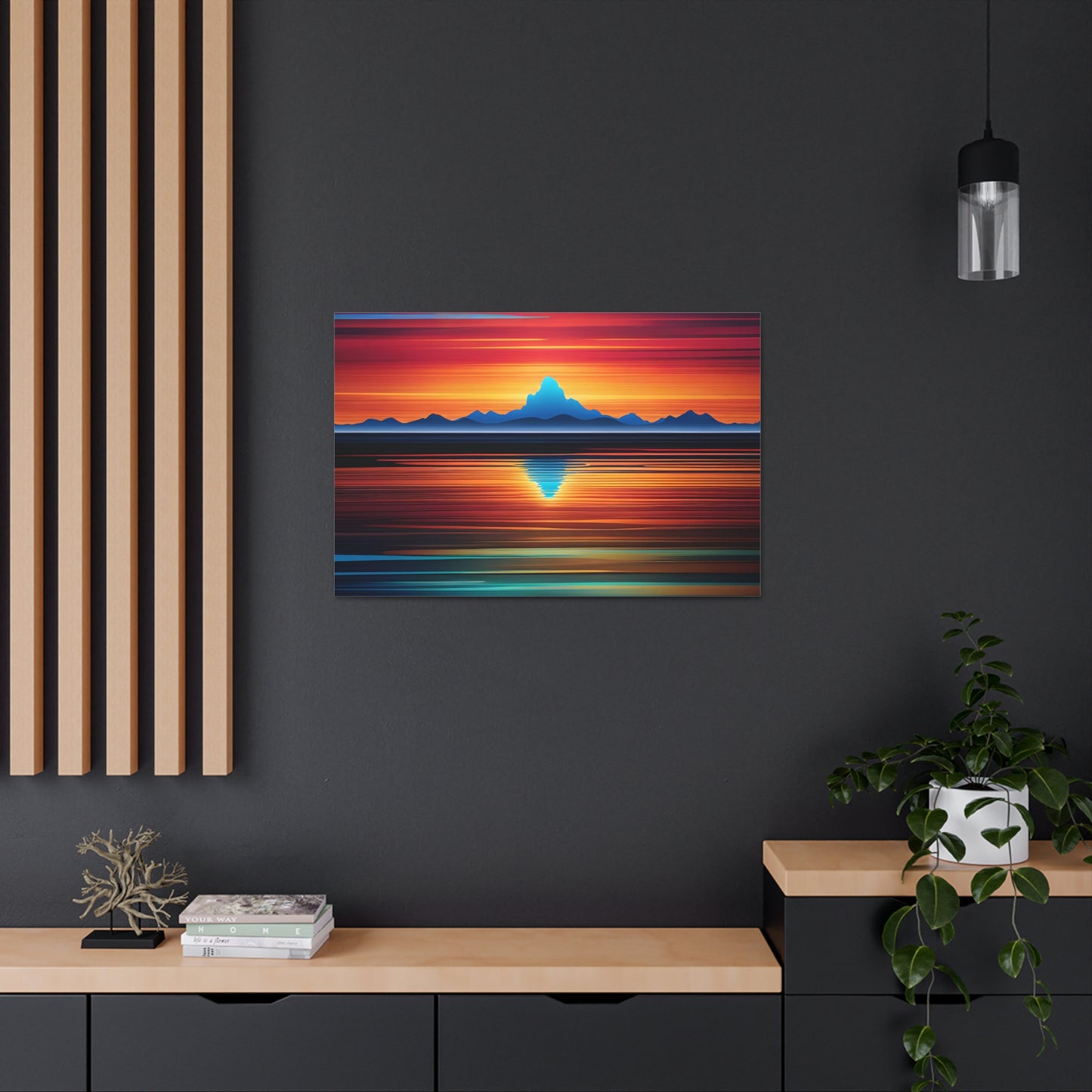 Astral Reflections: Abstract Wall Décor