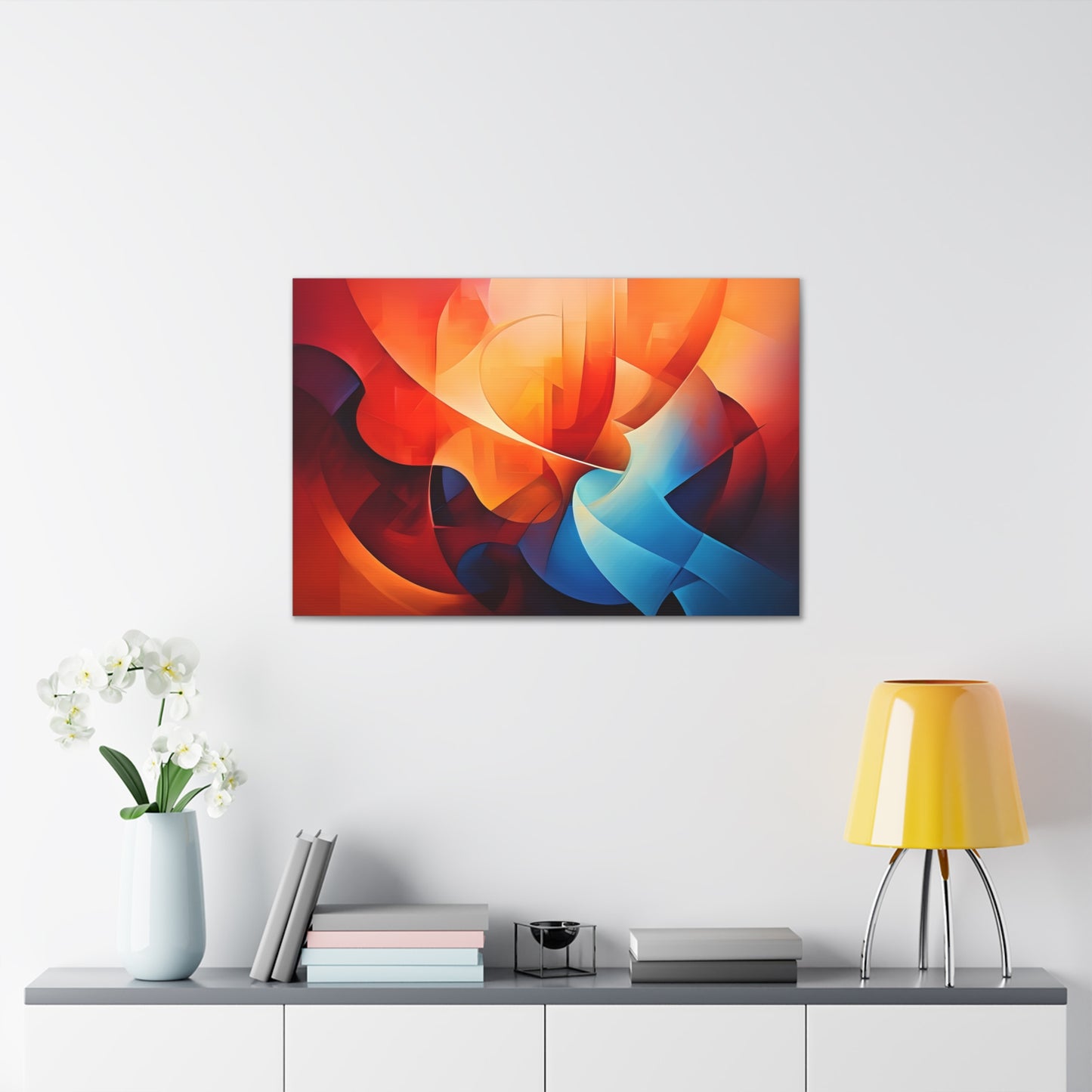 Vibrant Vibes: Abstract Wall Décor