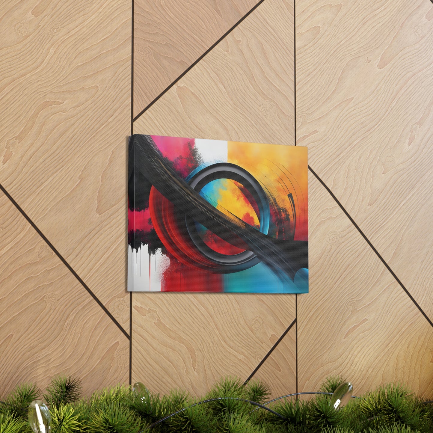 Radiant Odyssey: Abstract Wall Décor