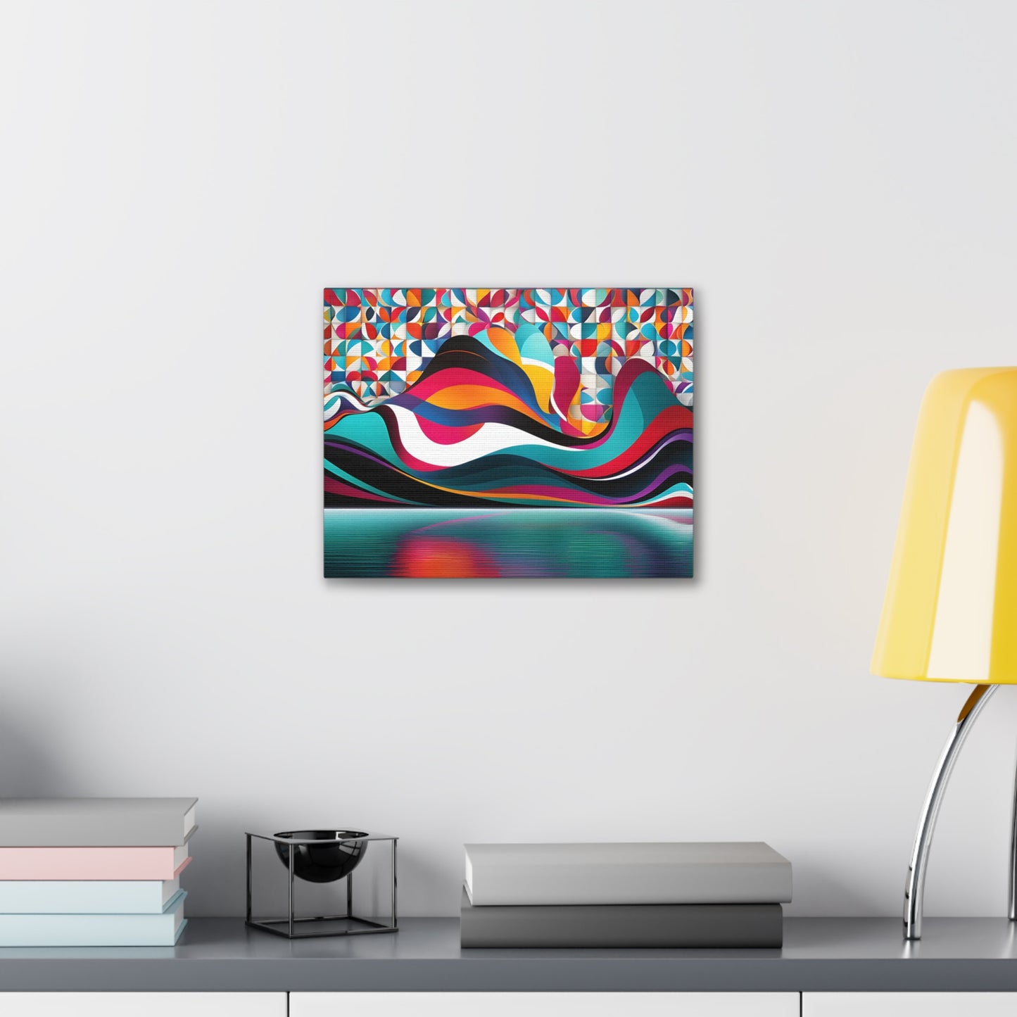 Liquid Reflections: Abstract Wall Décor