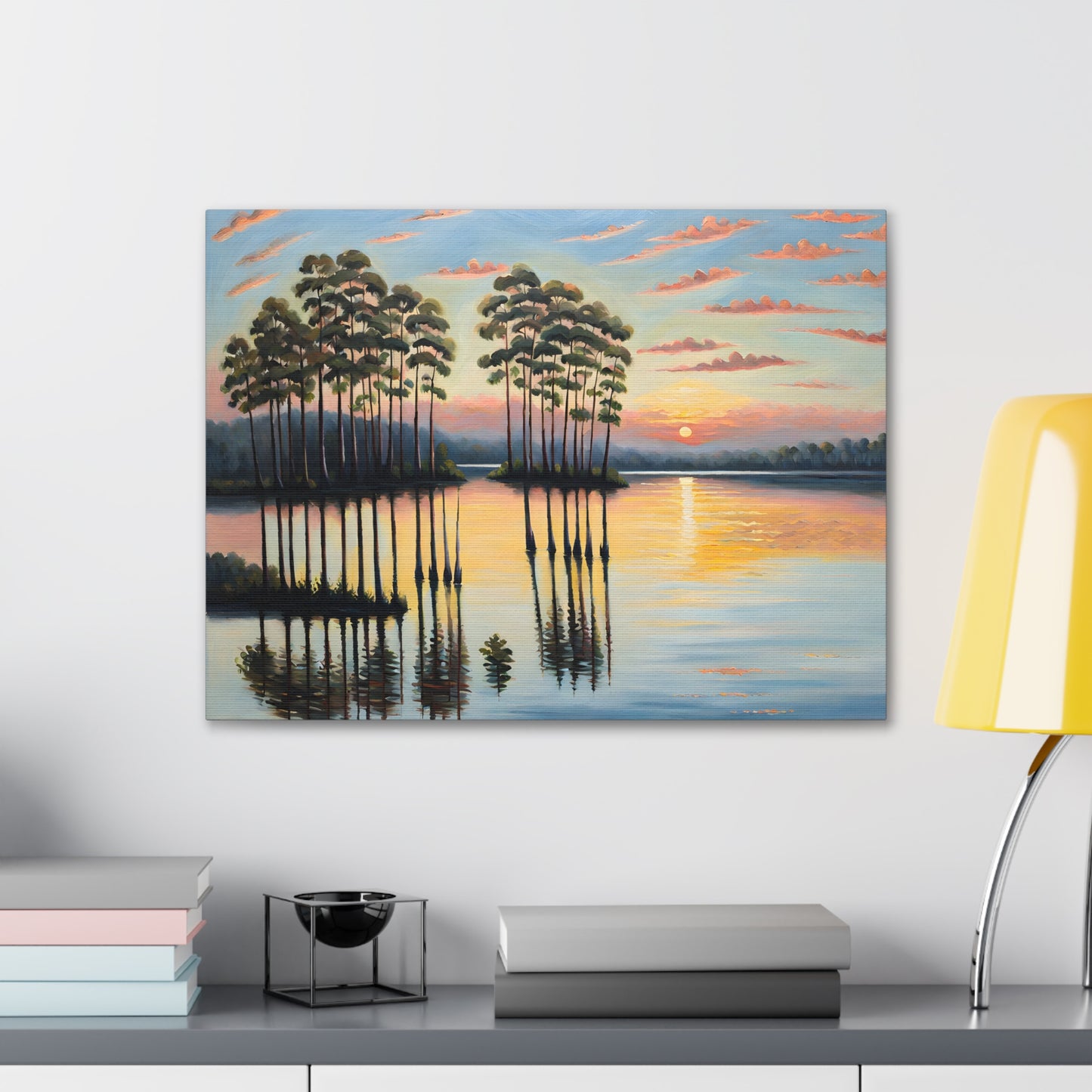 Crystal Waters: Classic Oil Painting Wall Décor