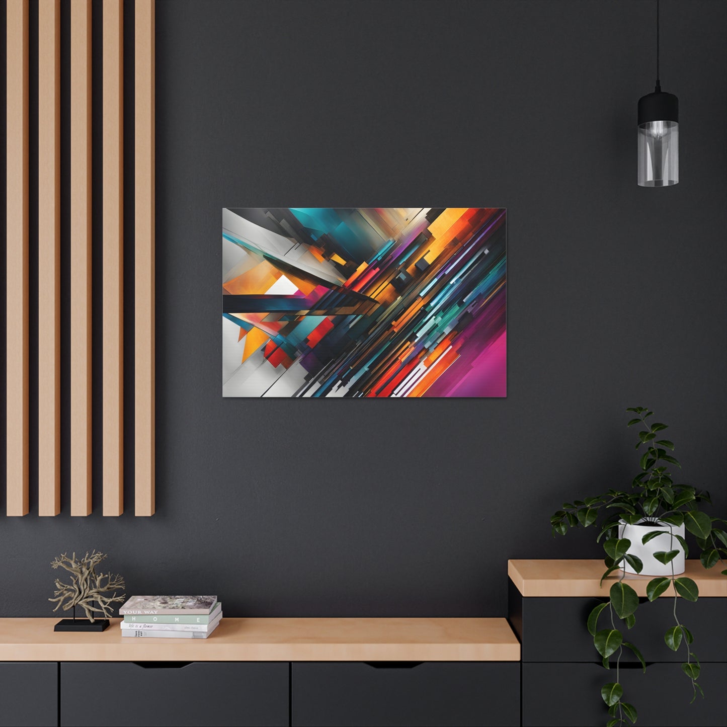 Celestial Glow: Abstract Wall Décor