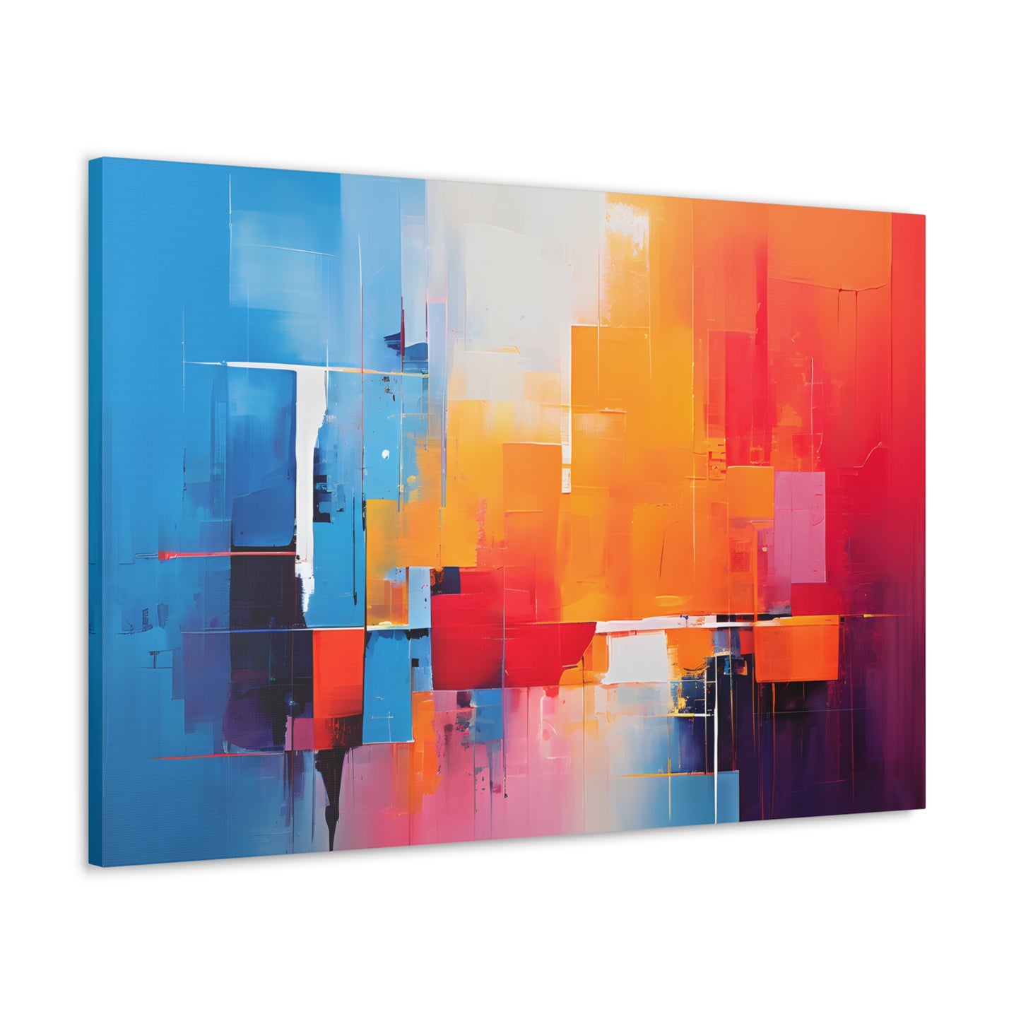 Spectrum Splash: Abstract Wall Décor