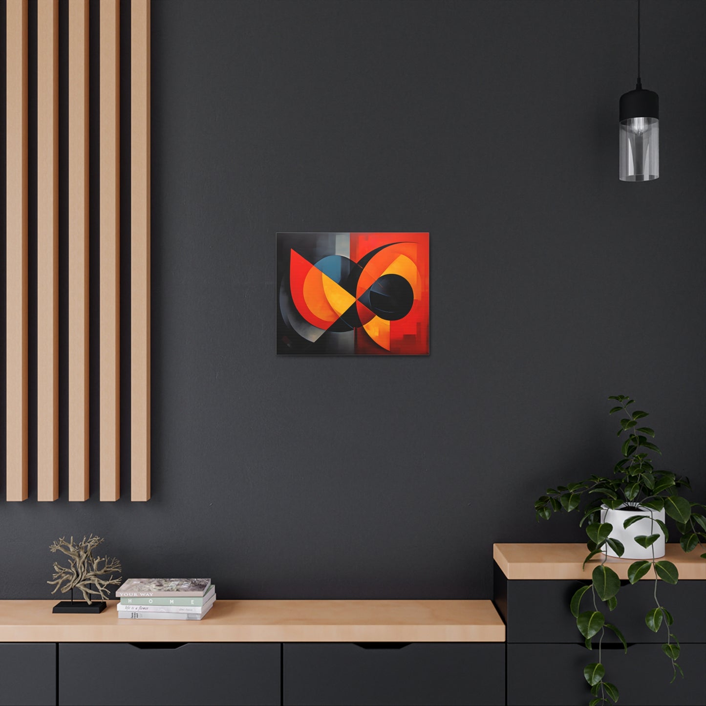 Warm Embrace: Abstract Wall Décor