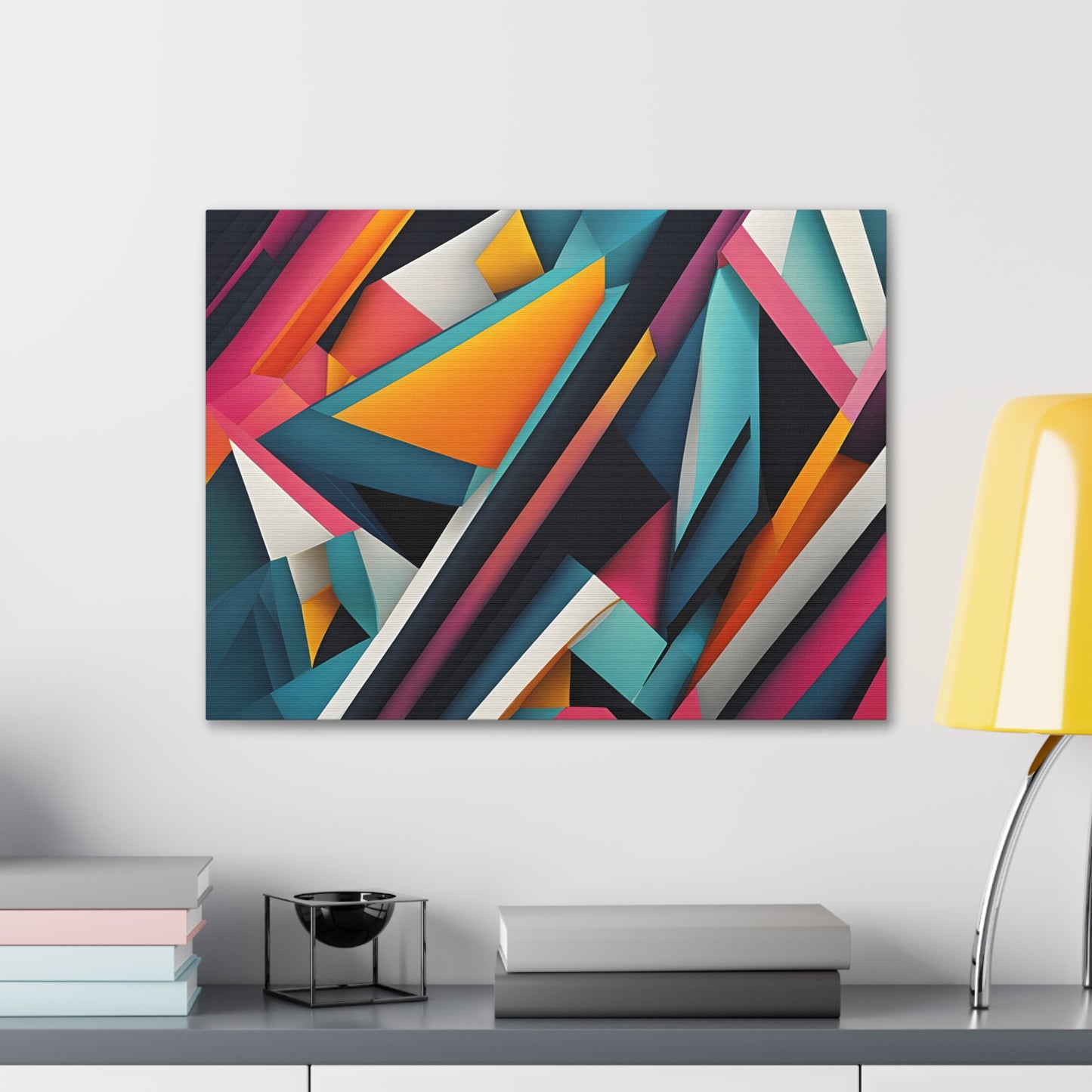 Infinite Streams: Abstract Wall Décor