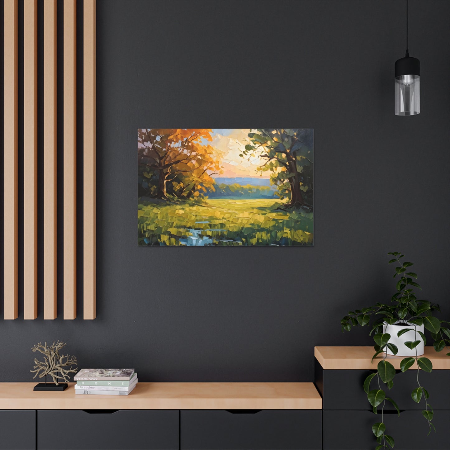 Enchanted Forest: Classic Oil Painting Wall Décor