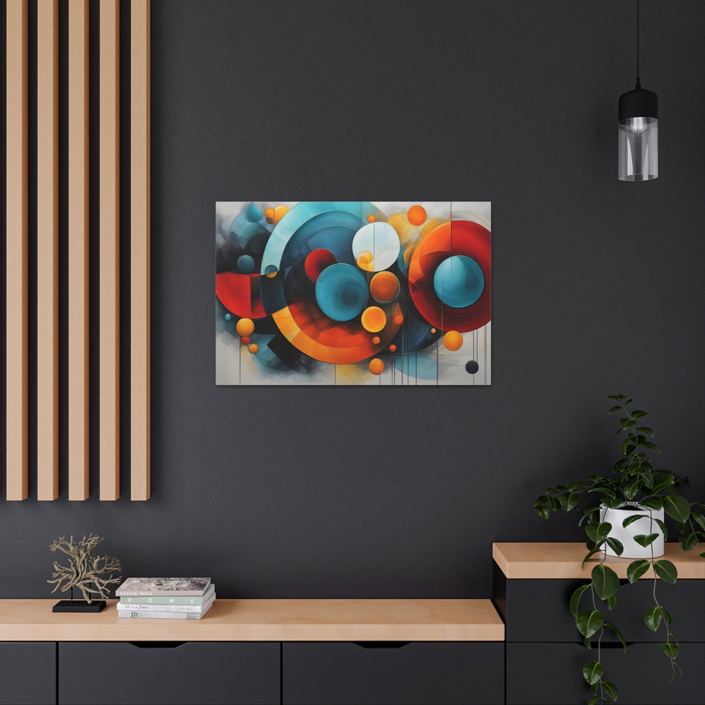 Starlit Whispers: Abstract Wall Décor