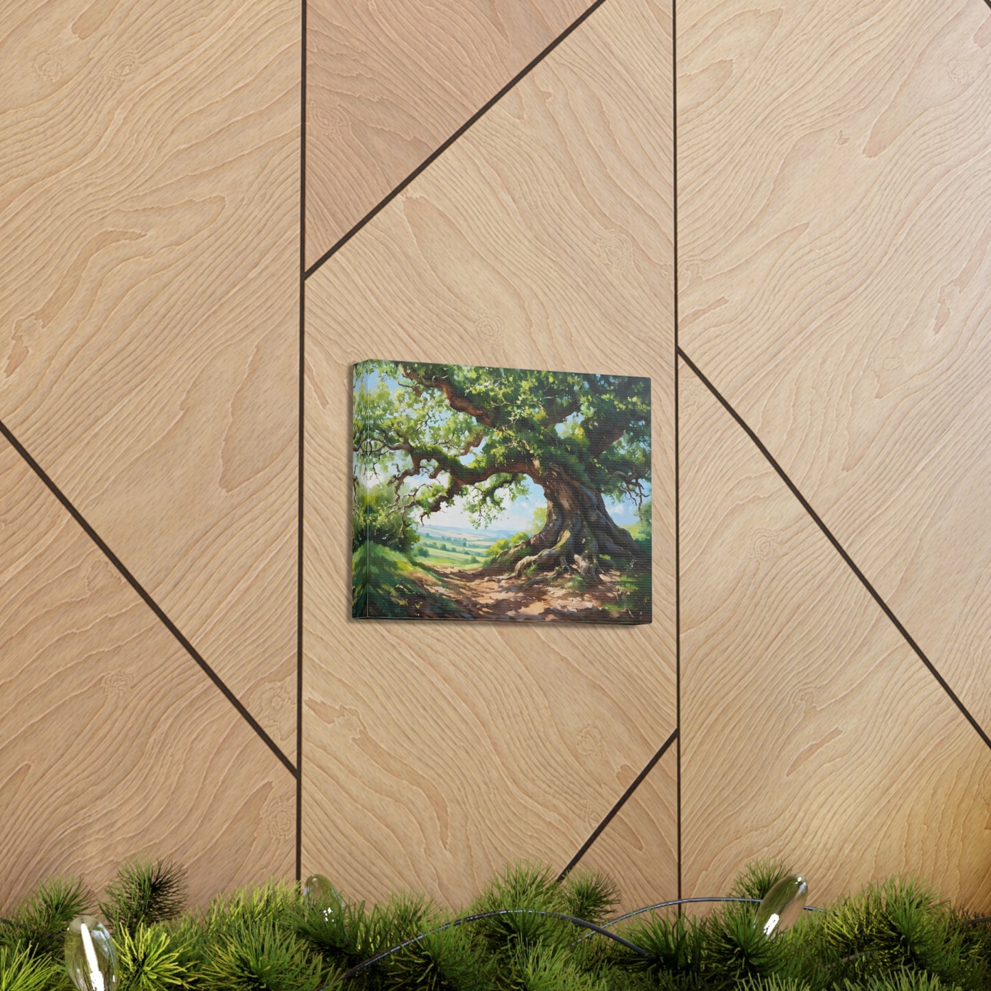 Enchanted Grove: Classic Oil Painting Wall Décor