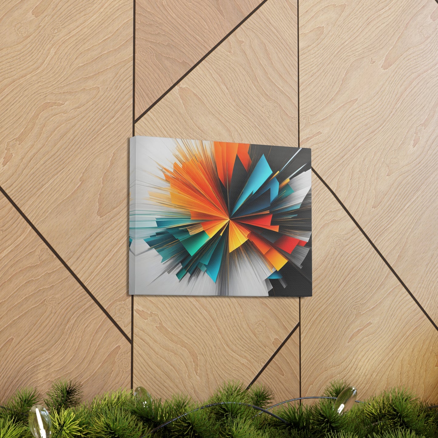 Enigmatic Vibrations: Abstract Wall Décor