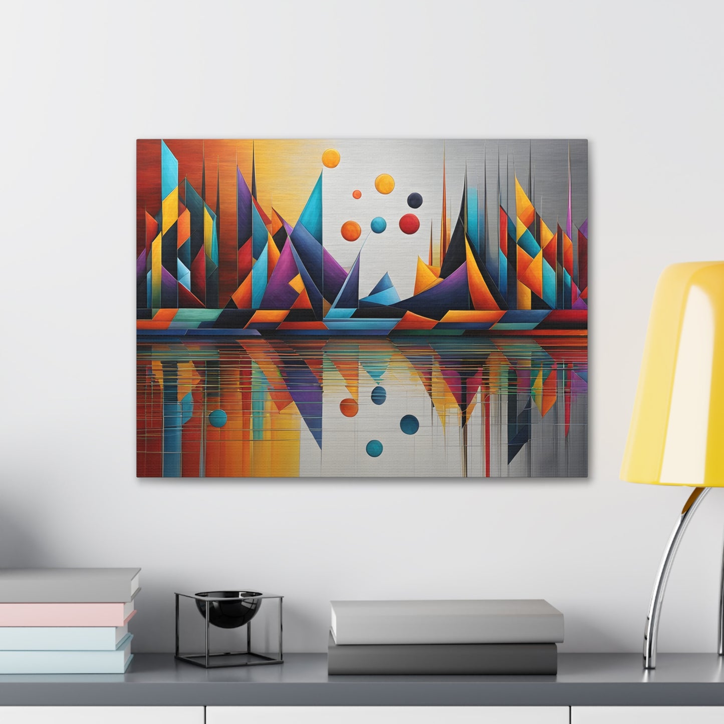 Infinite Reflections: Abstract Wall Décor