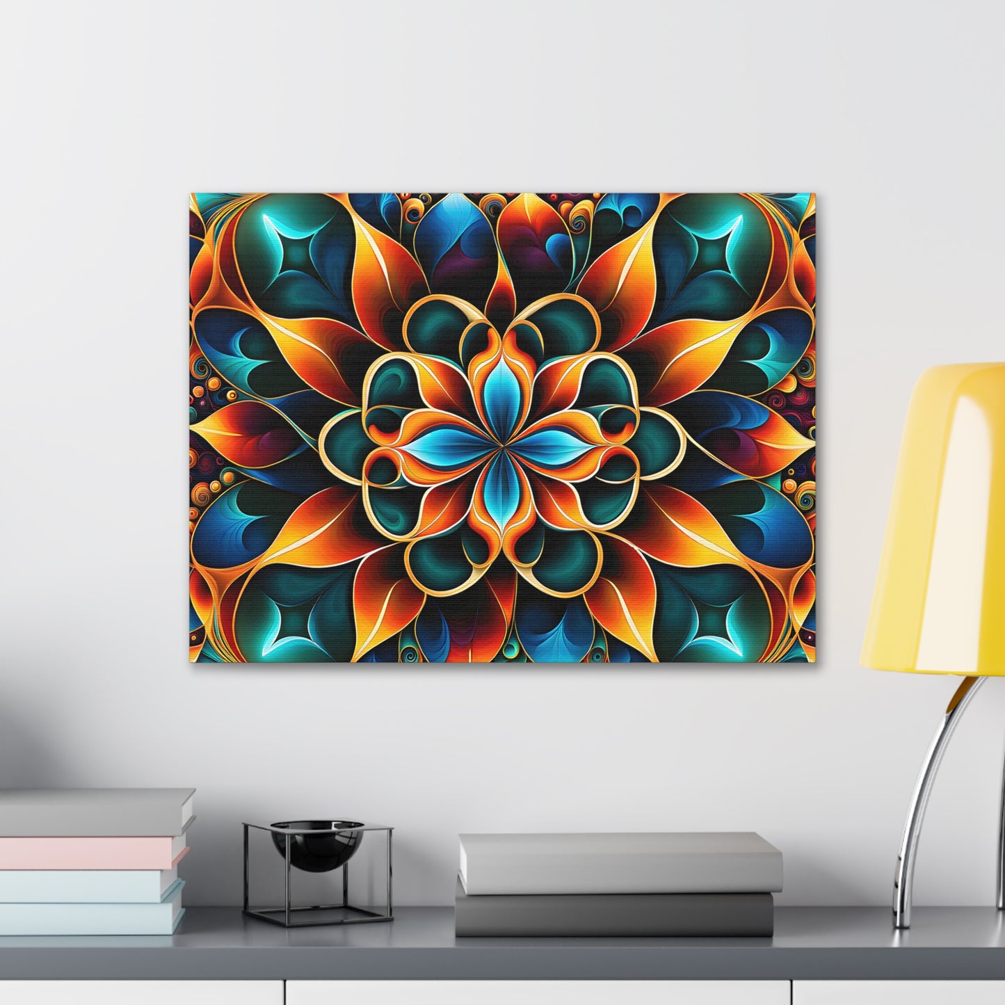 Vibrant Vortex: Psychedelic Wall Décor