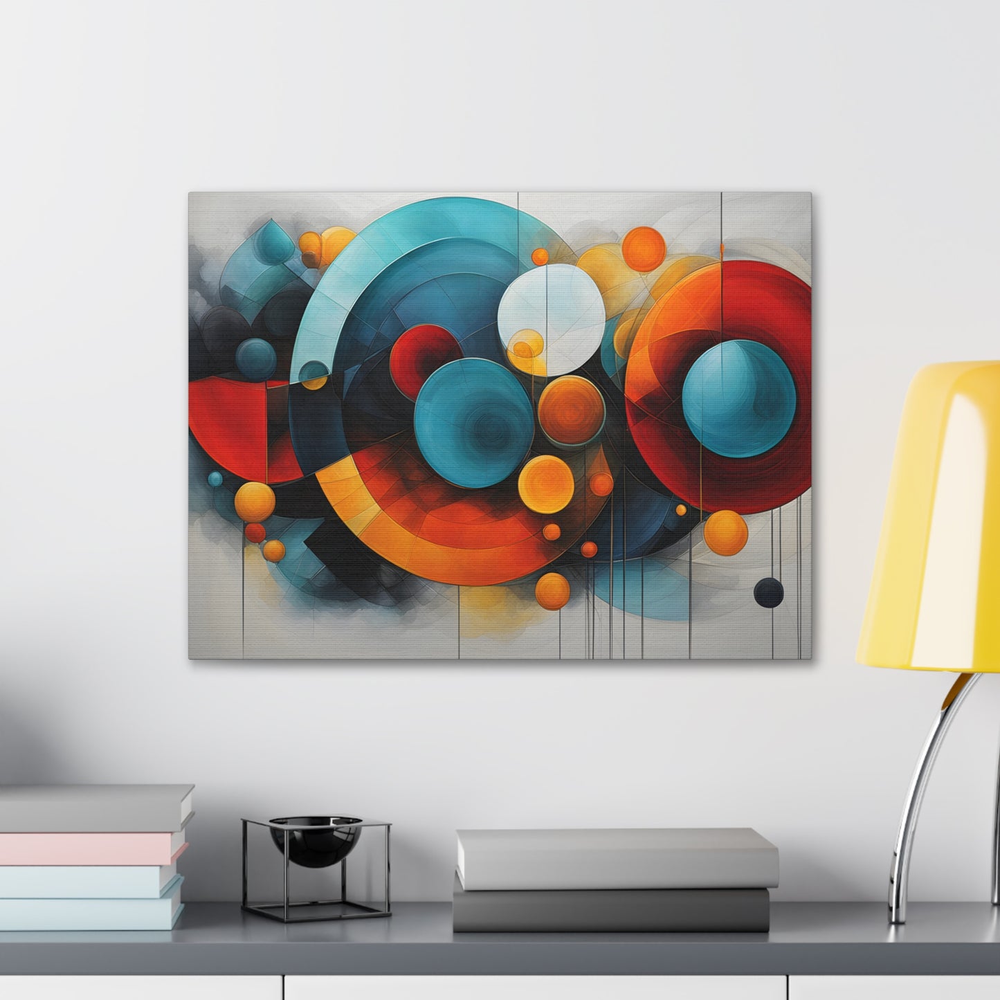 Starlit Whispers: Abstract Wall Décor