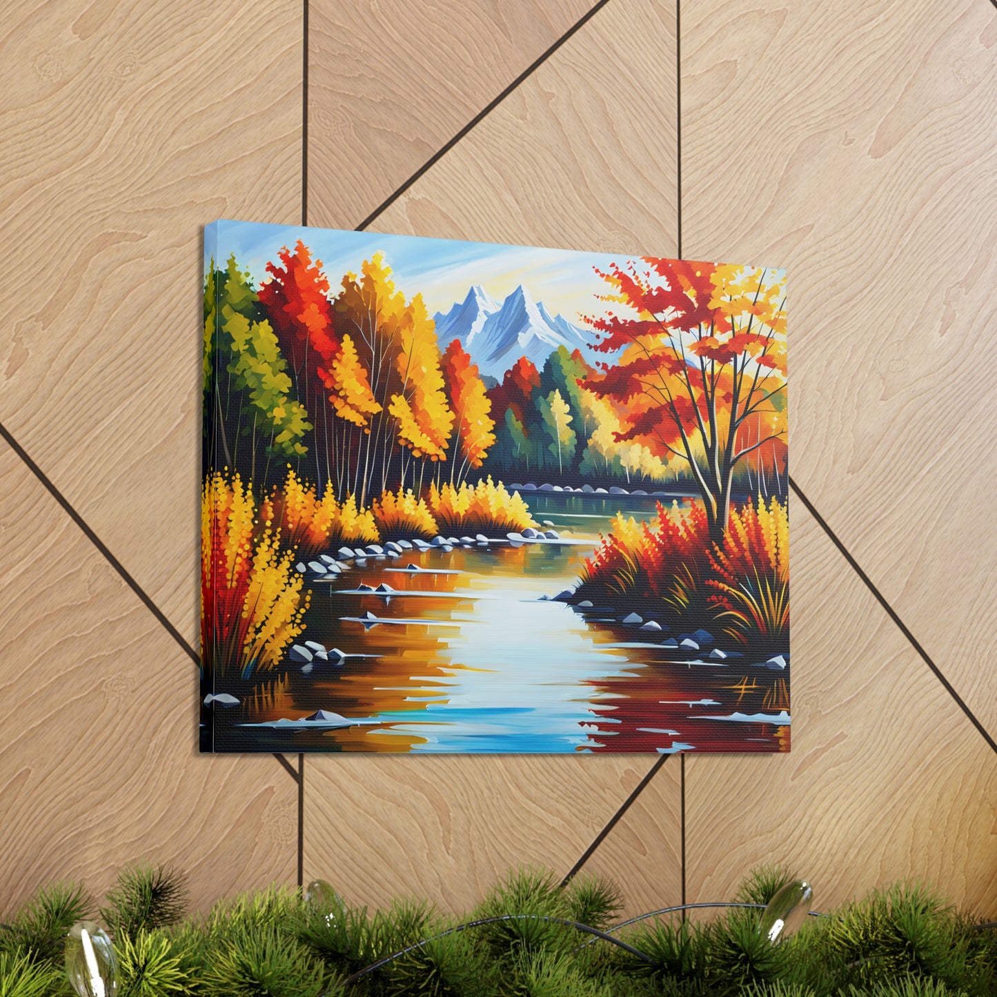 Autumn Hues: Classic Oil Painting Wall Décor