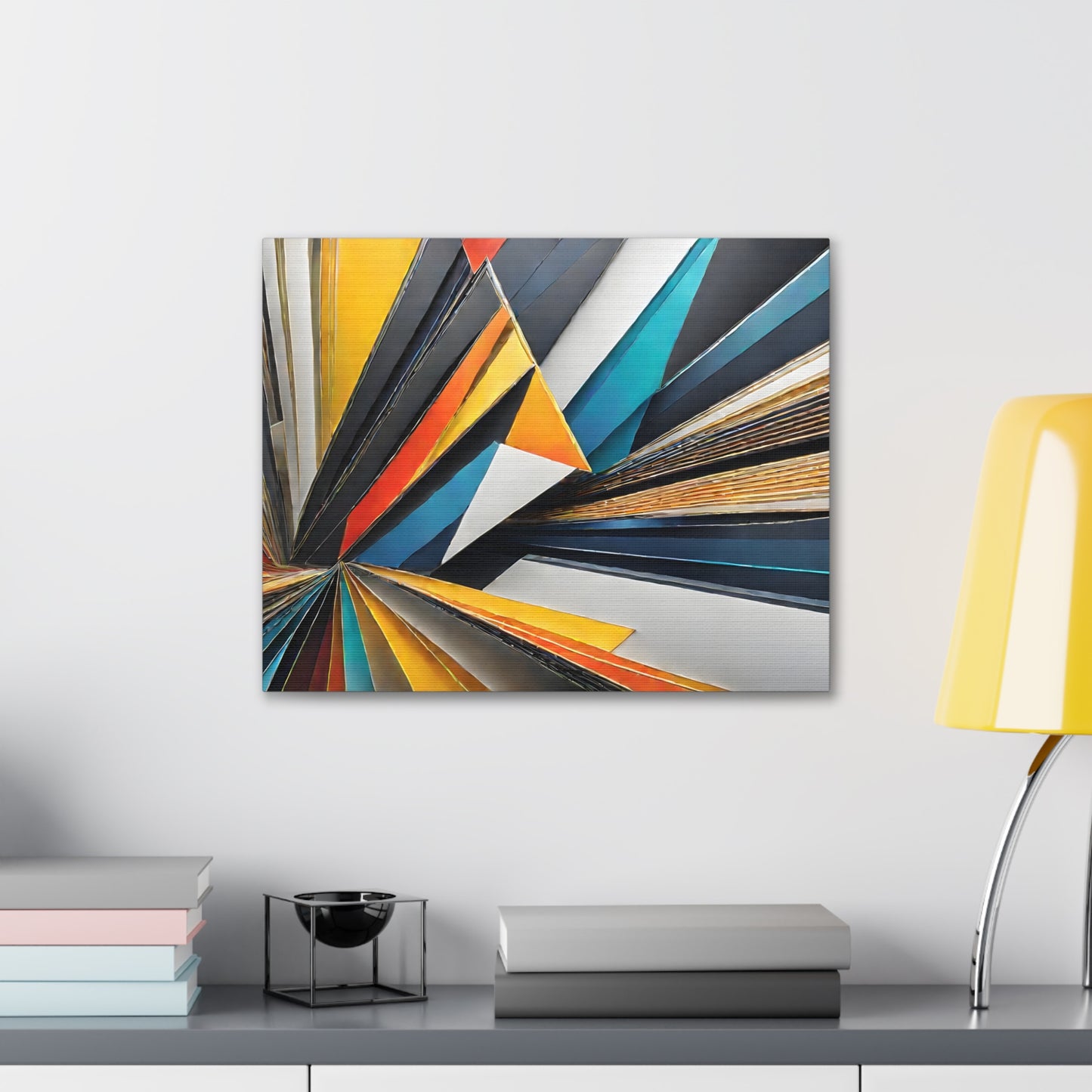 Spectrum Bloom: Abstract Wall Décor