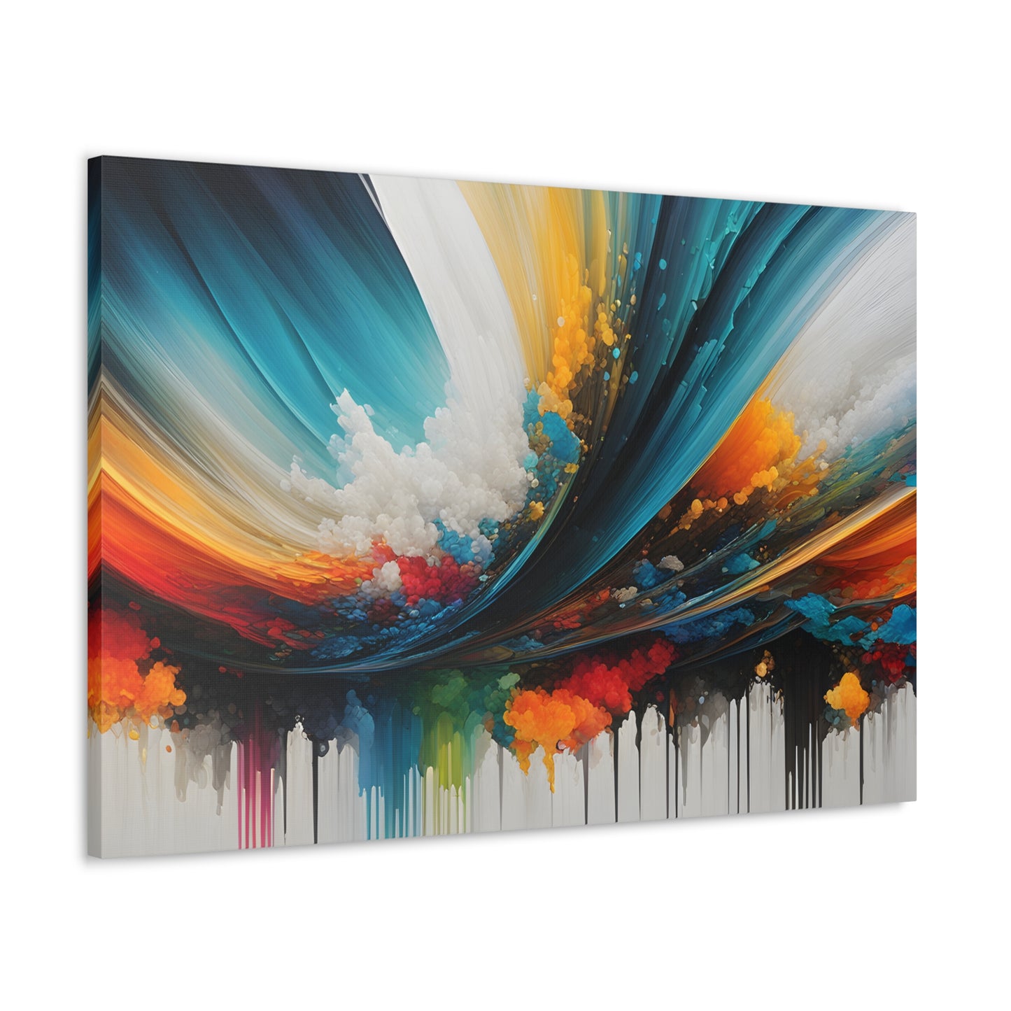 Celestial Veil: Abstract Wall Décor