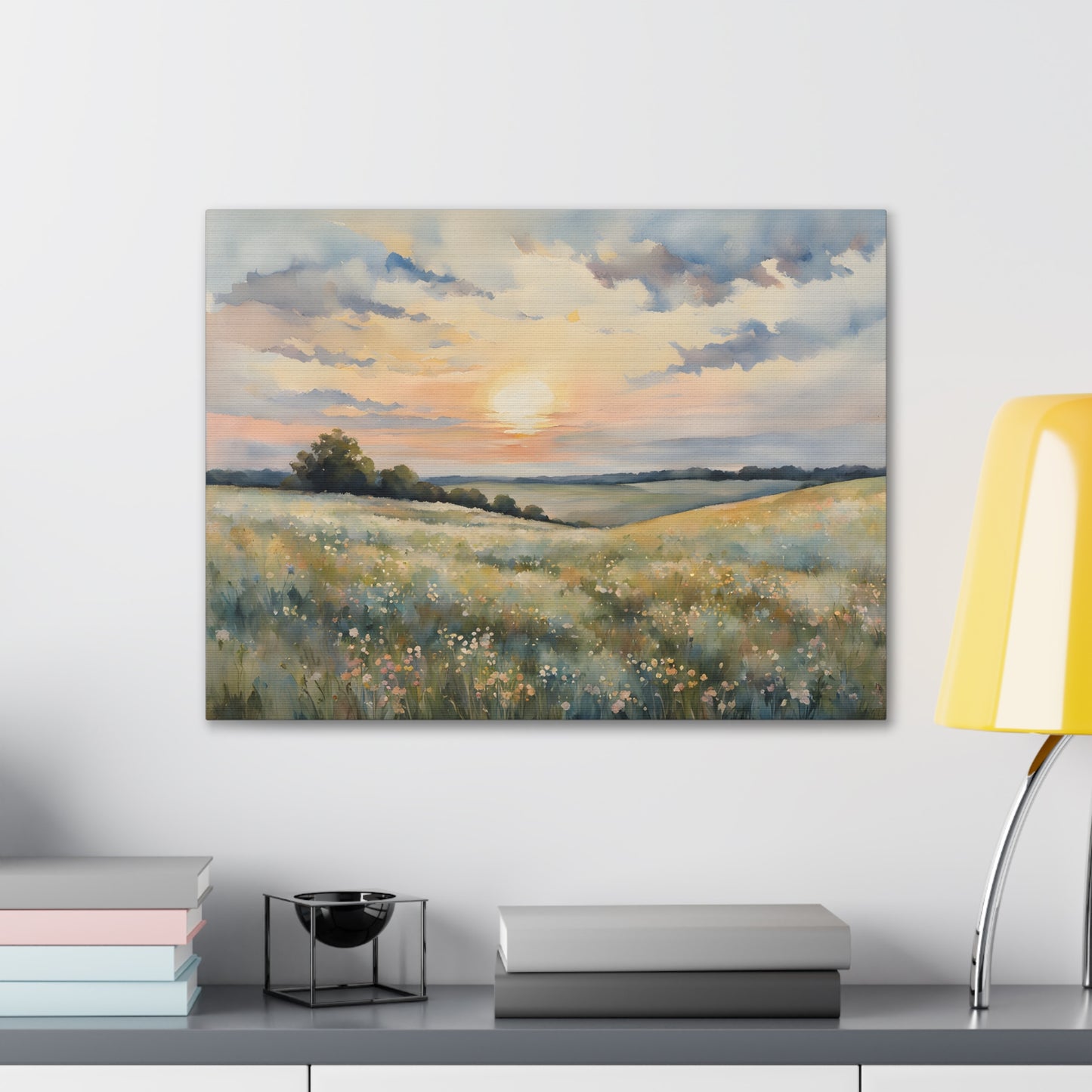 Lush Landscapes: Watercolor Wall Décor