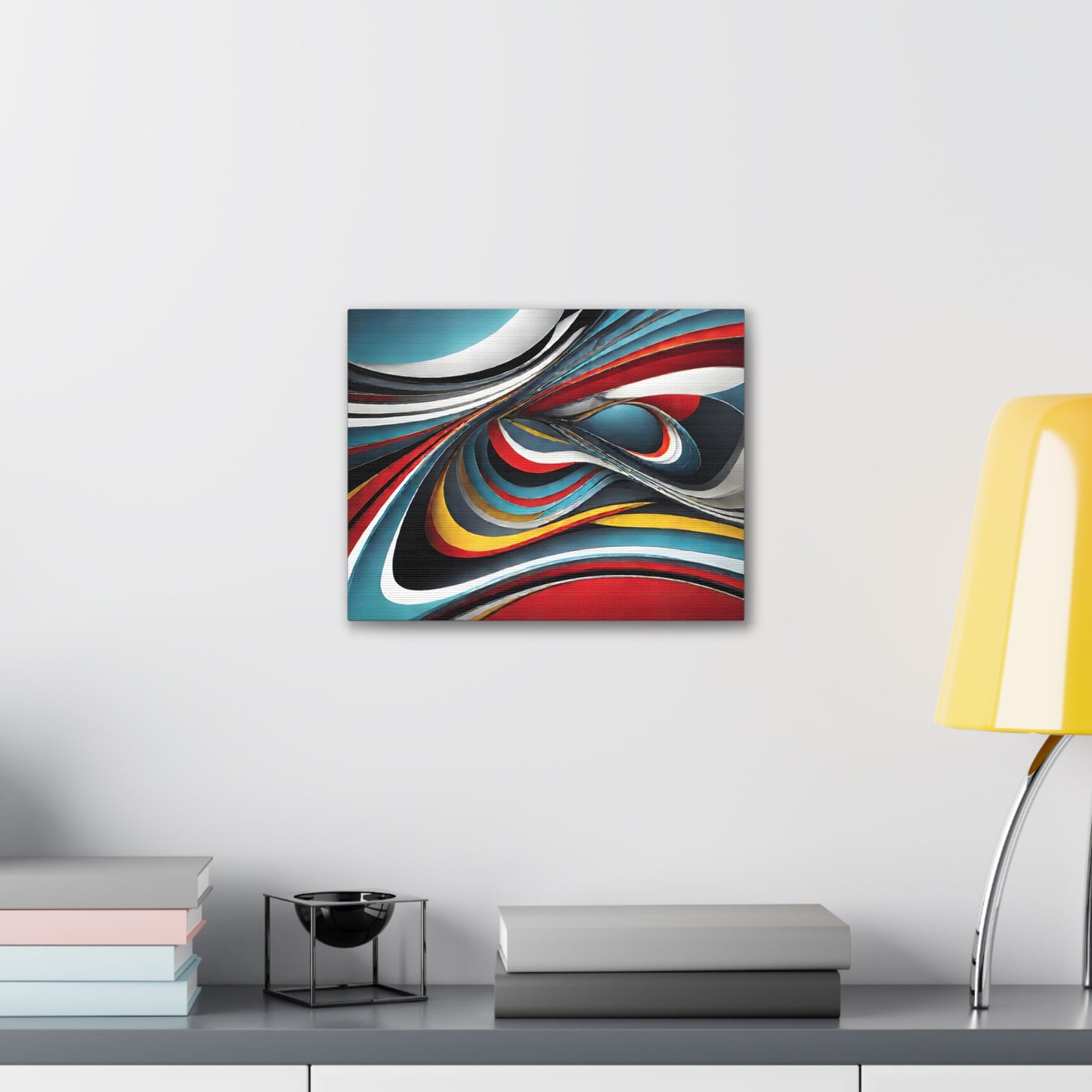 Harmonic Whirl: Abstract Wall Décor