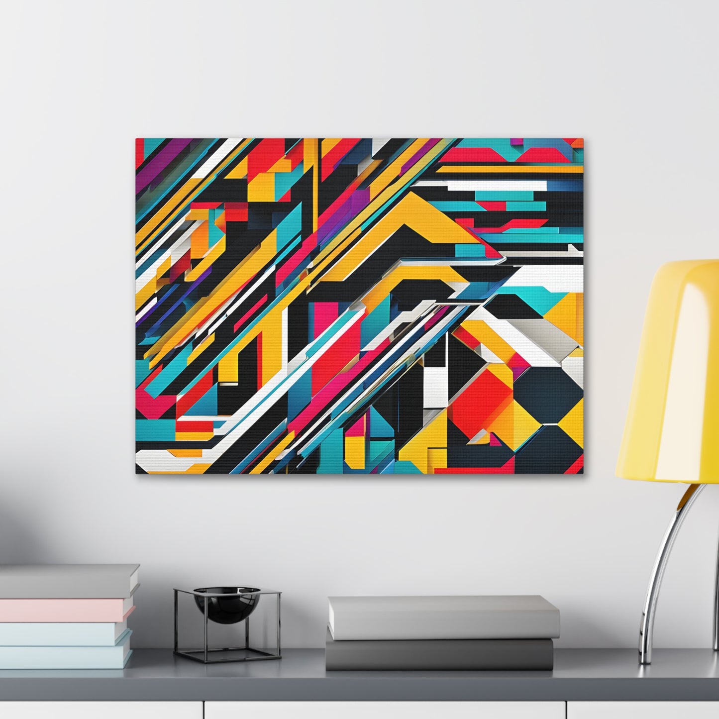 Harmonious Chaos: Abstract Wall Décor