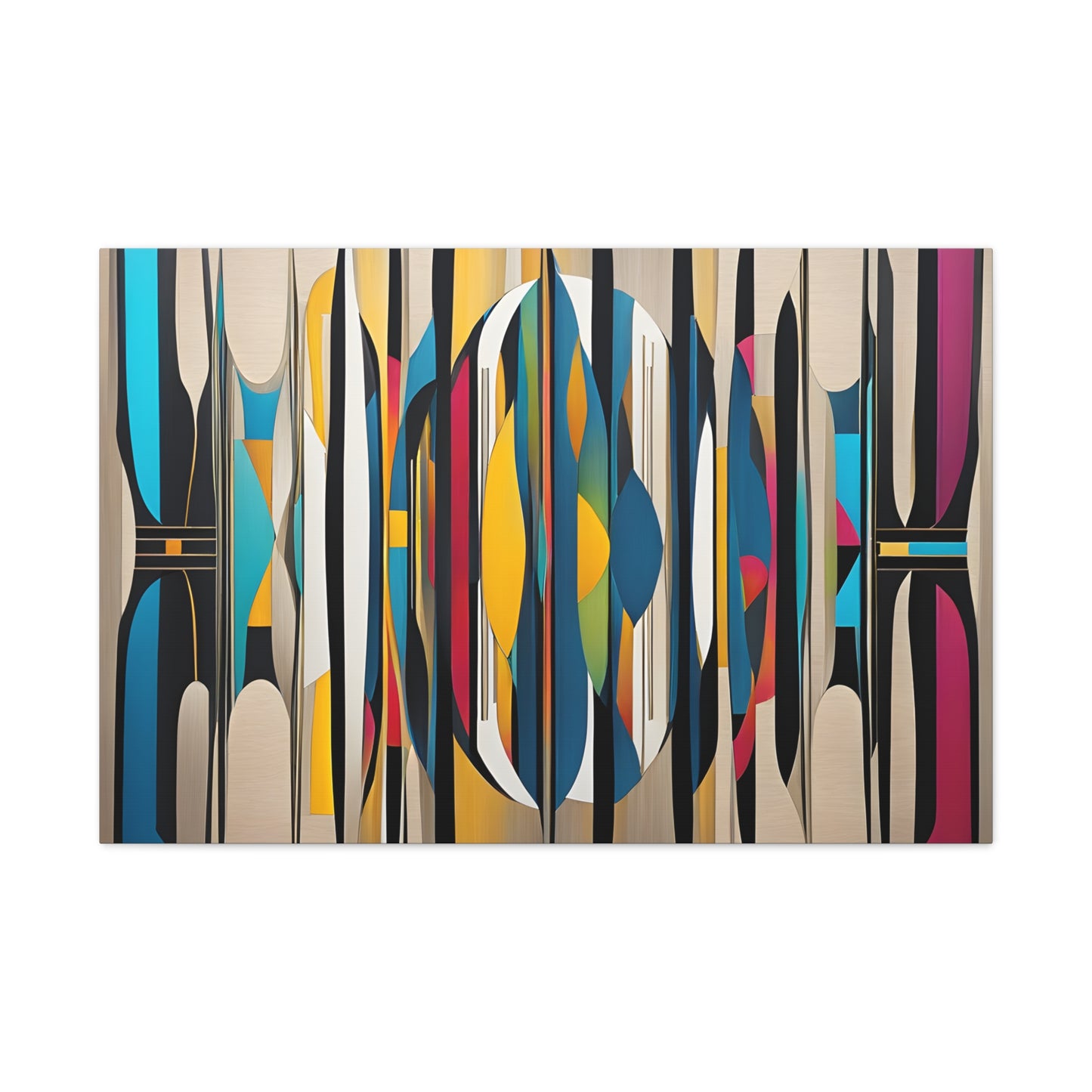 Colors of Language: Abstract Wall Décor