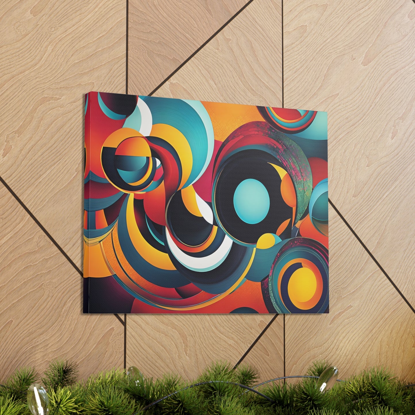 Infinite Whirl: Abstract Wall Décor