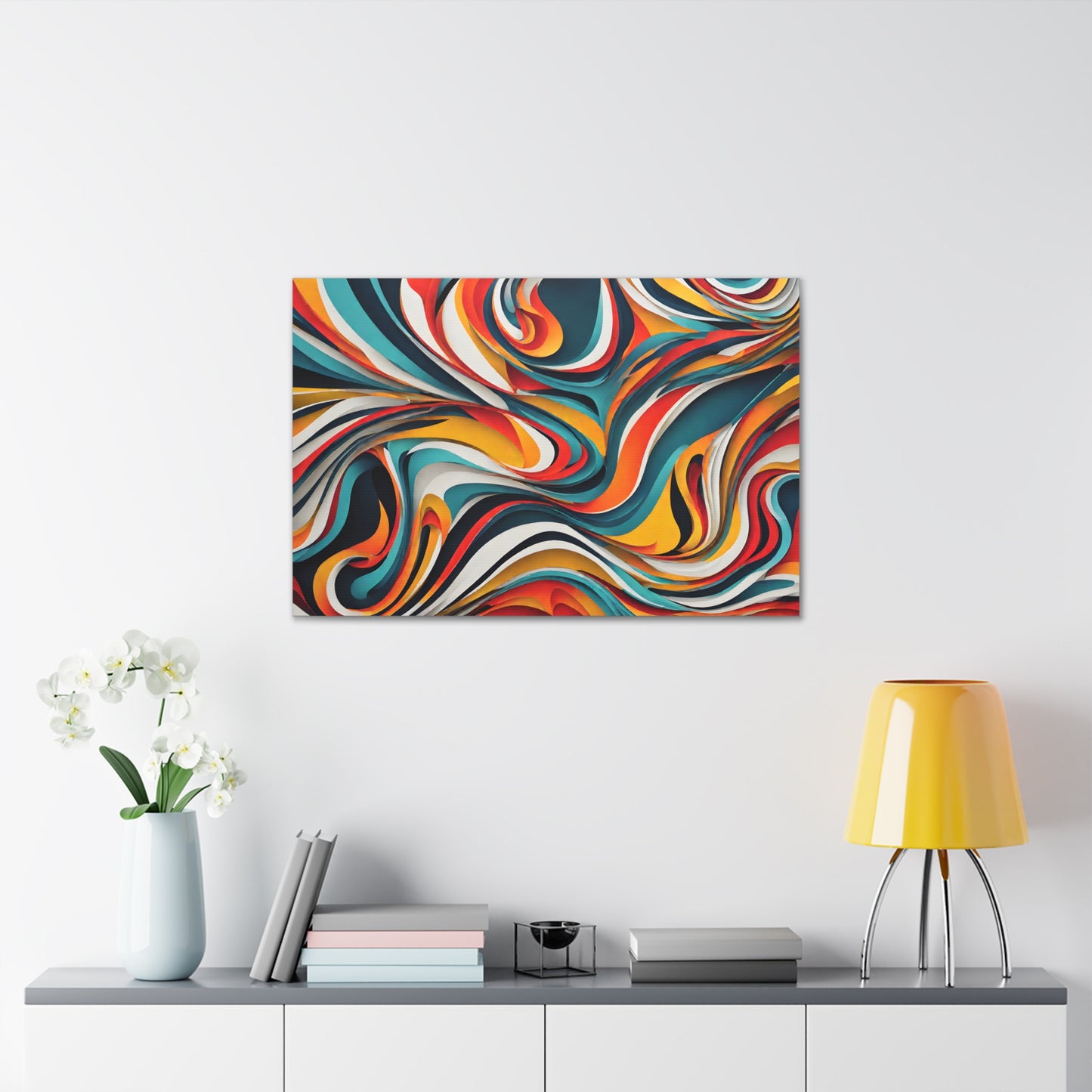 Phantasmal Flow: Abstract Wall Décor