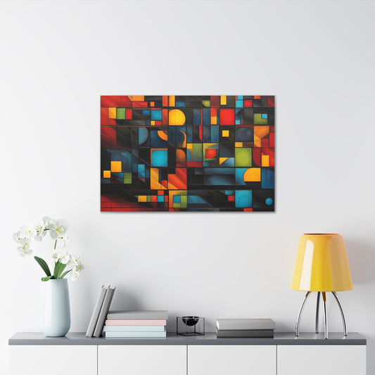 Aurora Echoes: Abstract Wall Décor